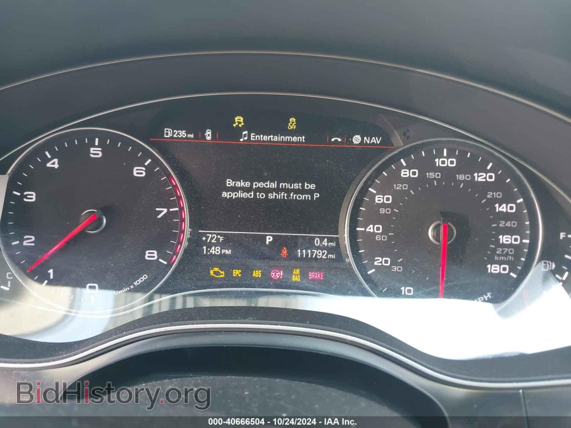 2013 AUDI A7 - VIN: WAUYGAFC0DN067290 - Фото 7