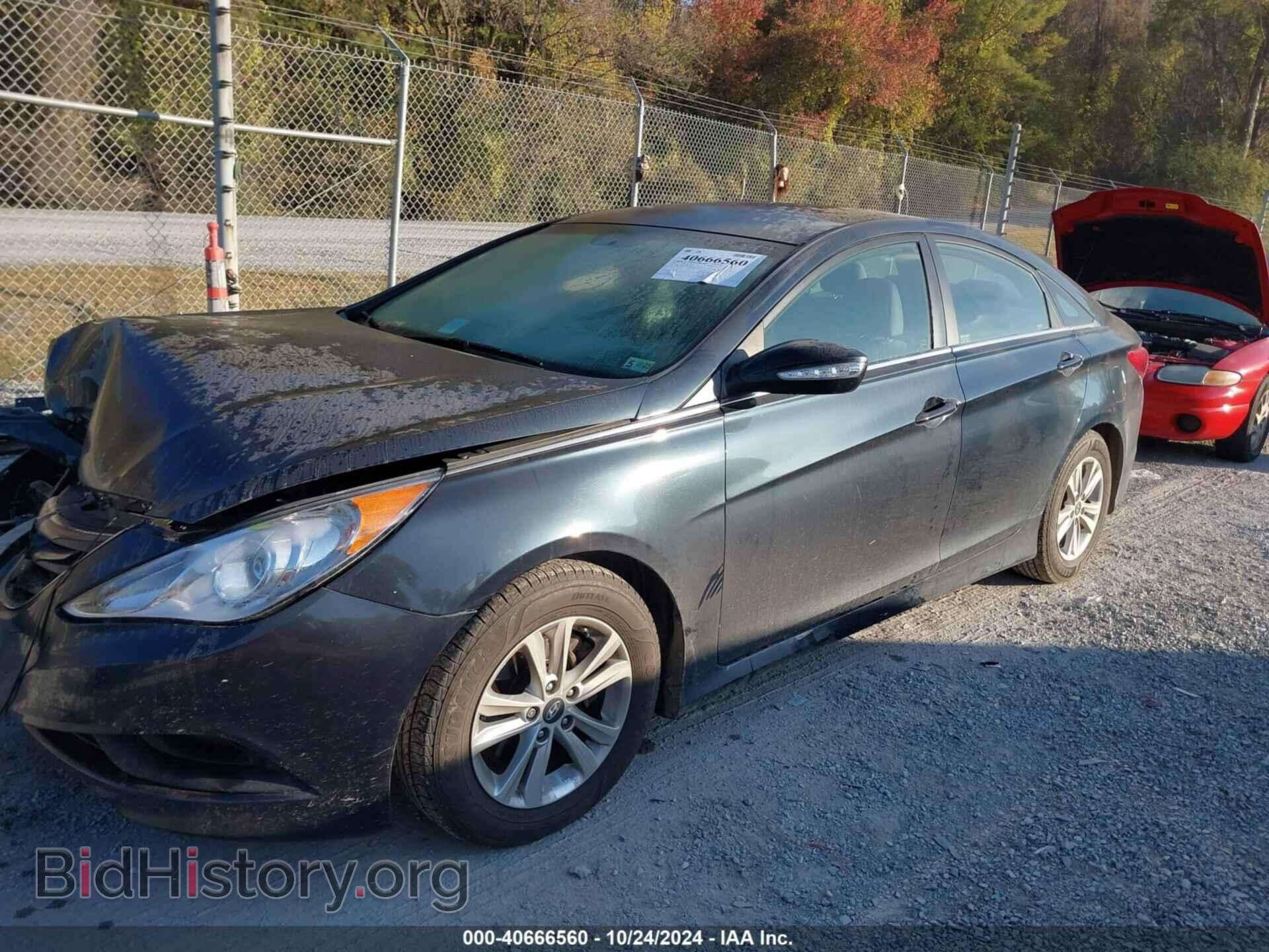 2014 HYUNDAI SONATA - VIN: 5NPEB4AC2EH947048 - Фото 2