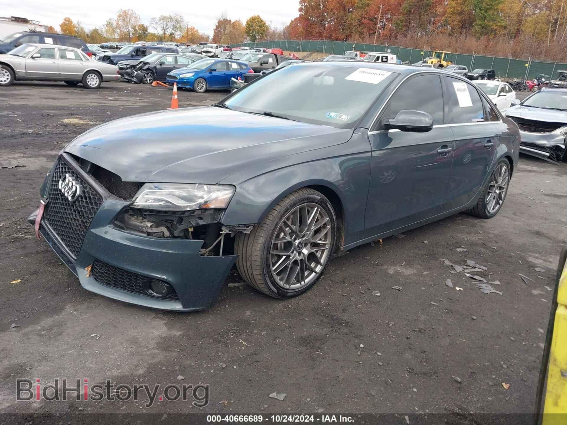 2011 AUDI A4 - VIN: WAUFFAFL4BN049463 - Фото 2