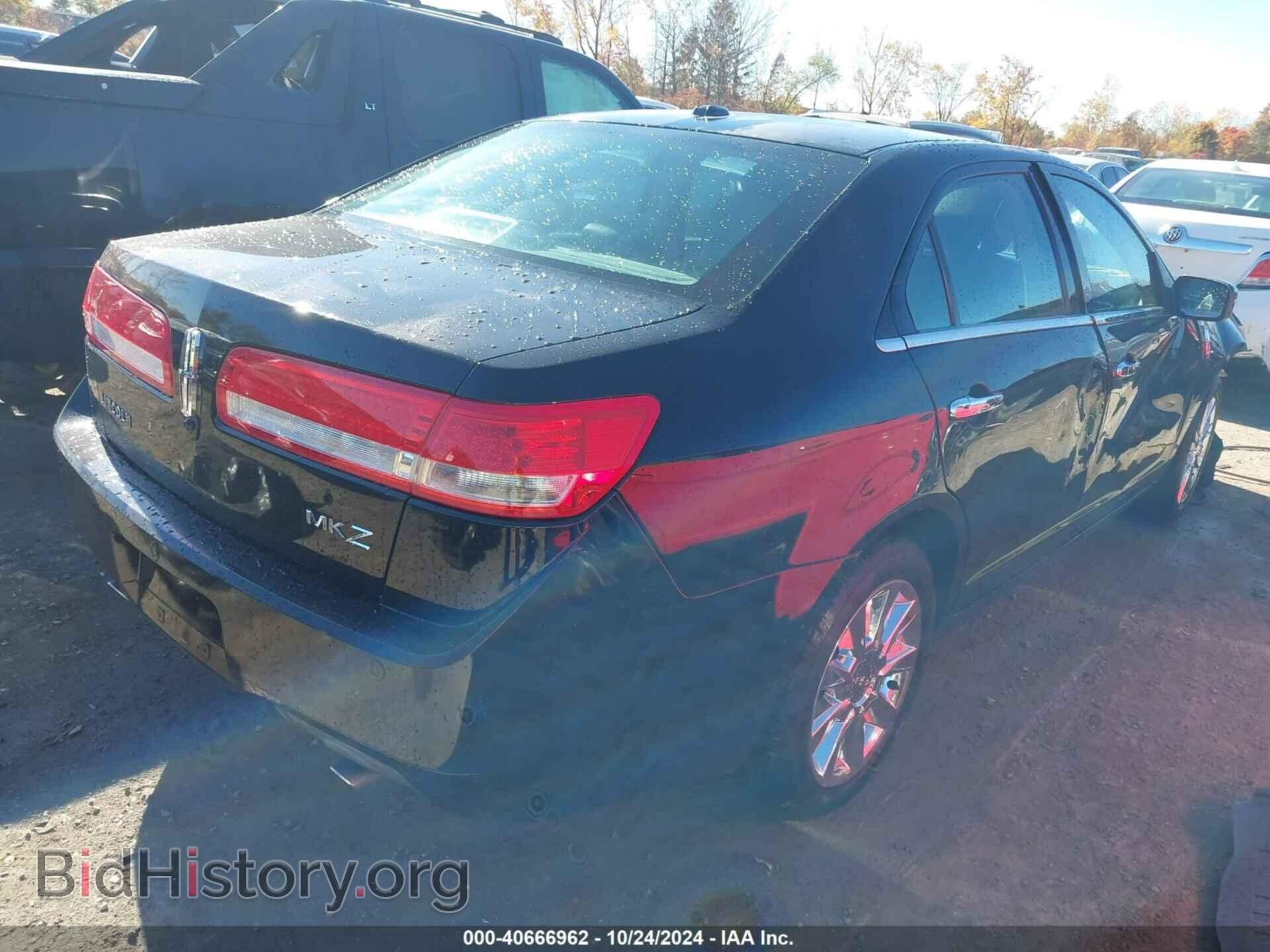2012 LINCOLN MKZ - VIN: 3LNHL2GC1CR802482 - Фото 4