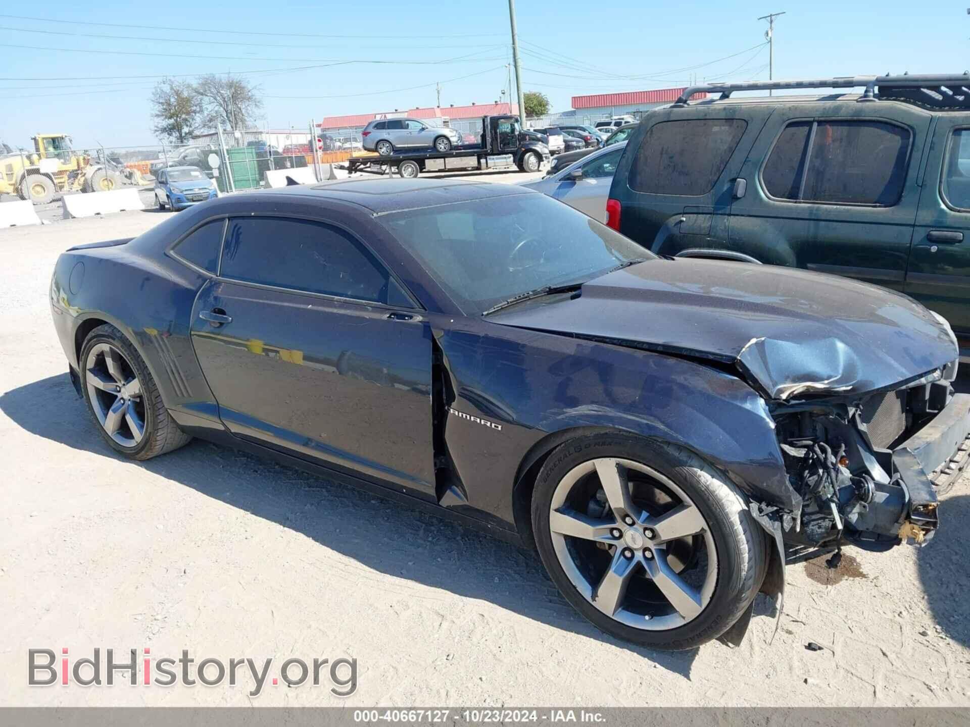 Photo 2G1FC1E3XD9172101 - CHEVROLET CAMARO 2013