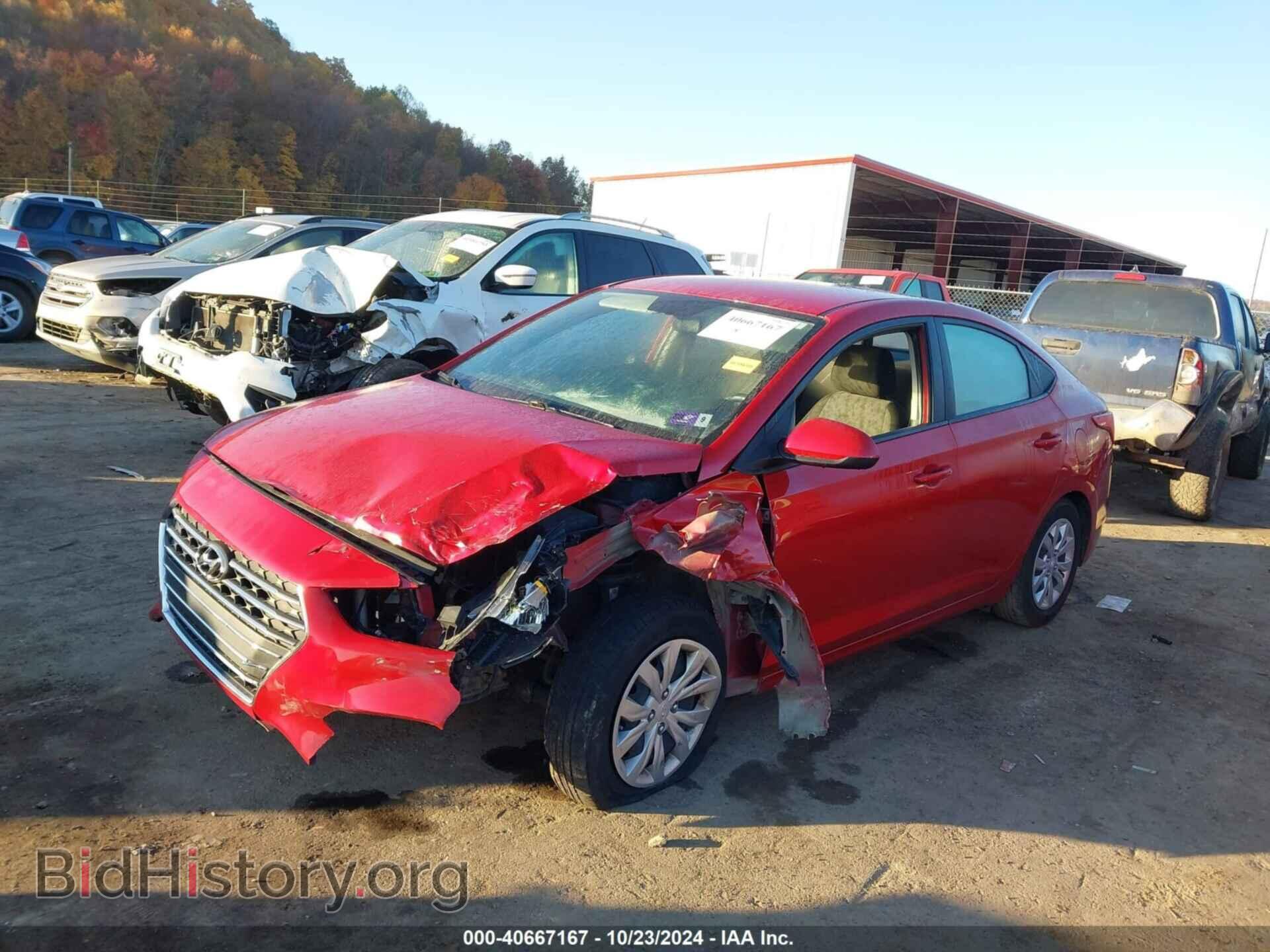2021 HYUNDAI ACCENT - VIN: 3KPC24A65ME129155 - Фото 2