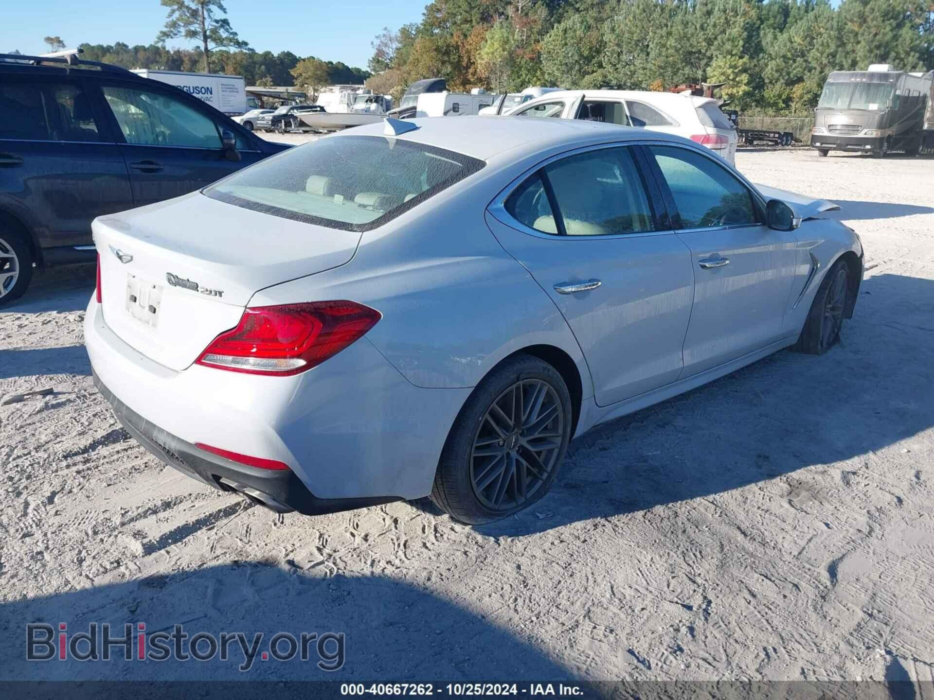 2019 GENESIS G70 - VIN: KMTG64LA3KU024508 - Фото 4