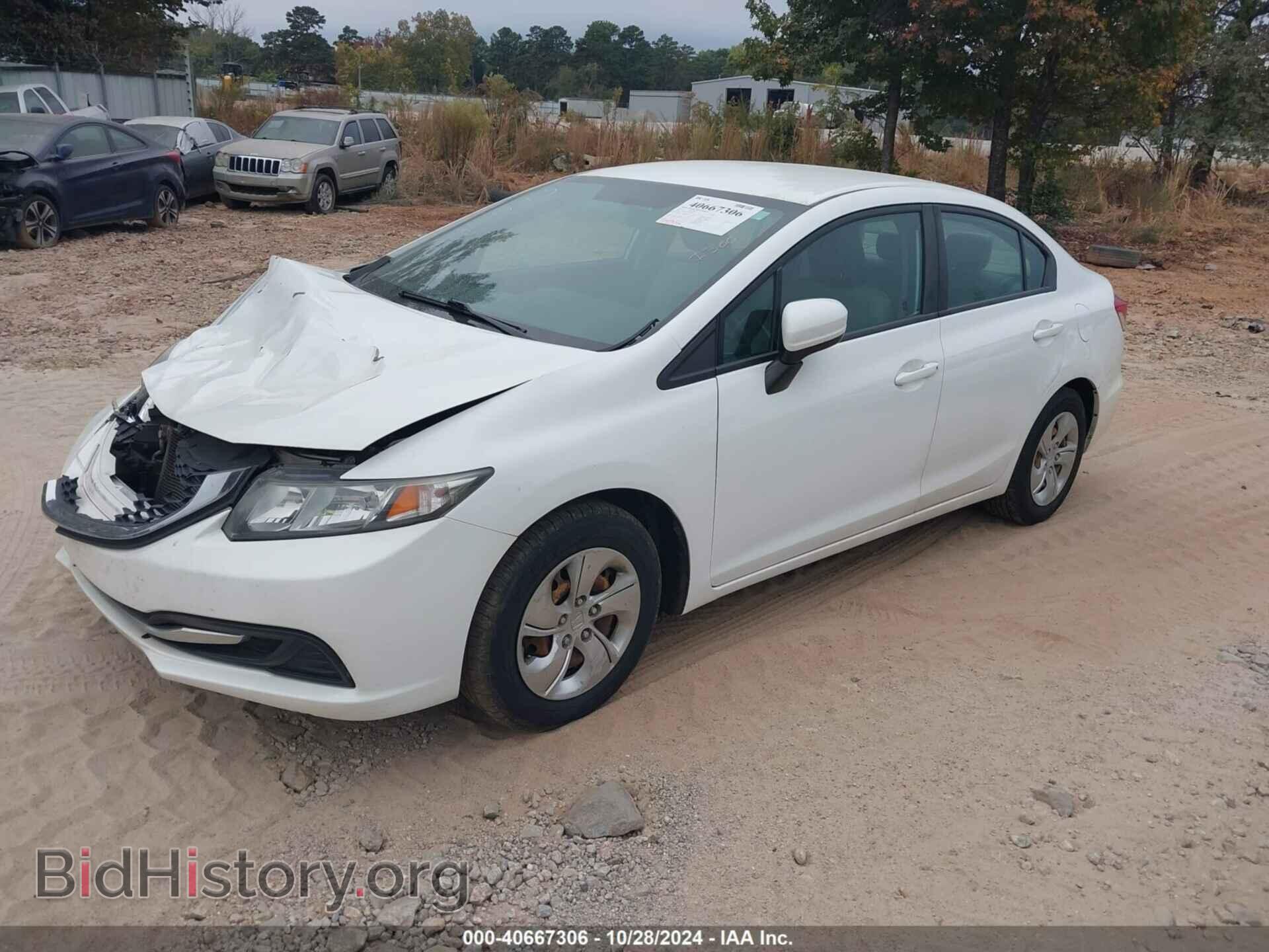 2015 HONDA CIVIC - VIN: 19XFB2F54FE122086 - Фото 2