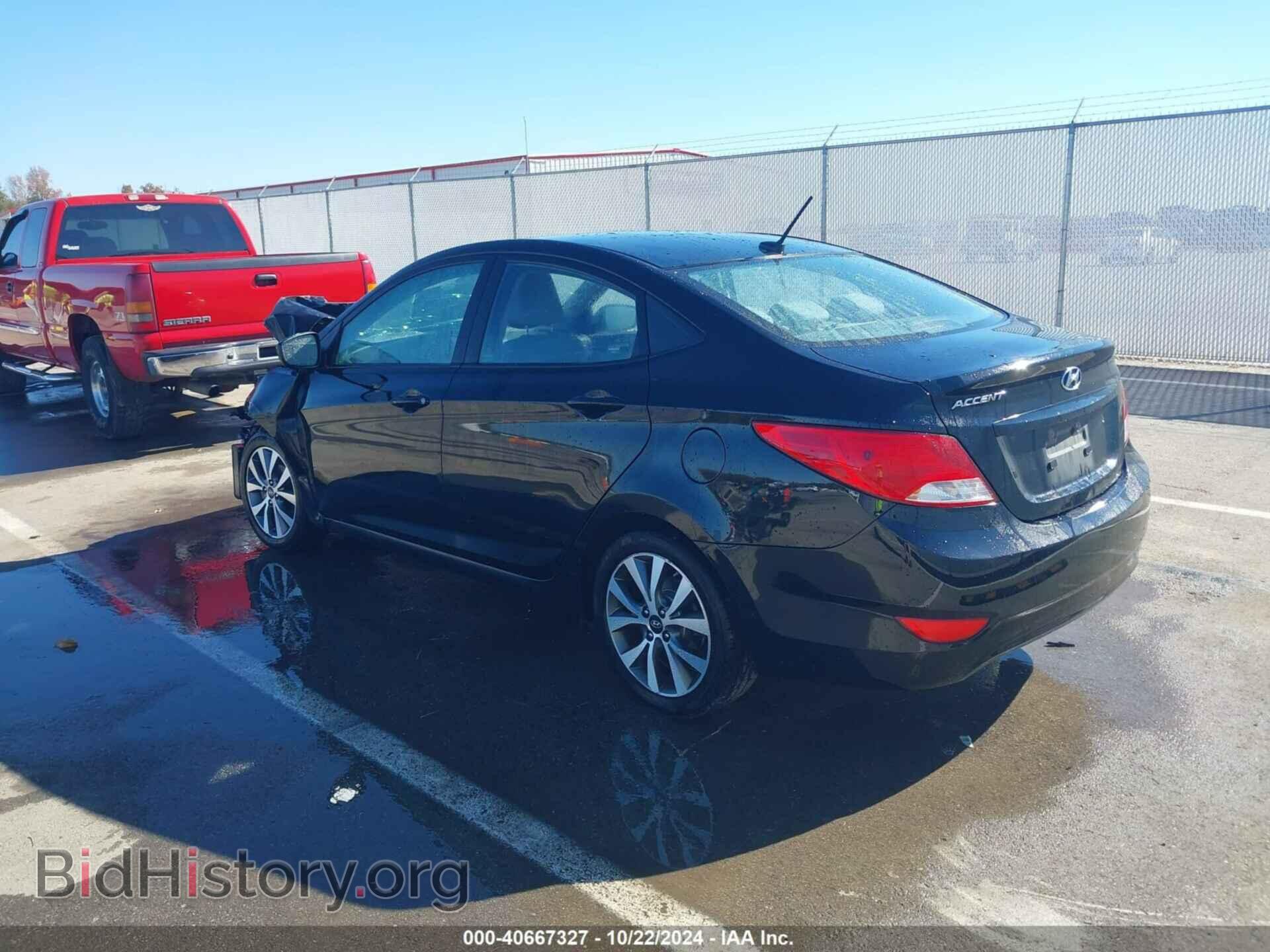 2017 HYUNDAI ACCENT - VIN: KMHCT4AE6HU255273 - Фото 3