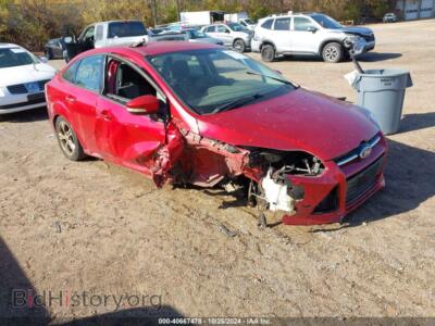2012 Ford FOCUS SE, red — VIN 1FAHP3F25CL222261, IAAI