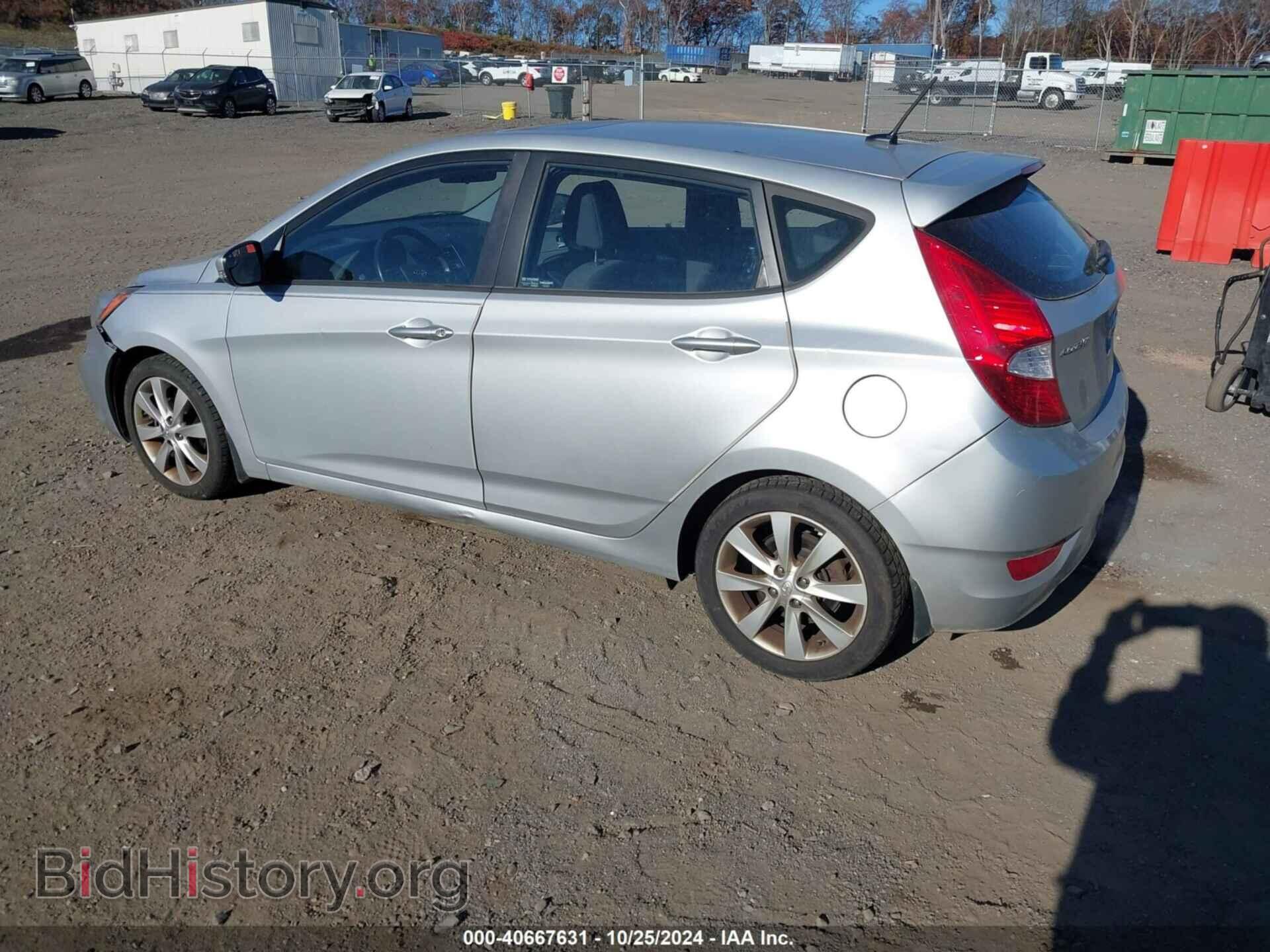 2014 HYUNDAI ACCENT - VIN: KMHCU5AE8EU195303 - Фото 3