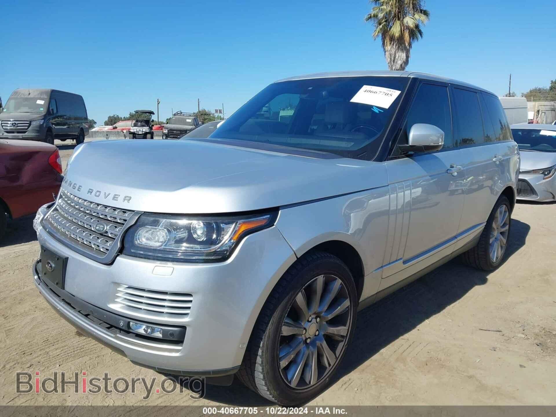 2015 LAND ROVER RANGE ROVER - VIN: SALGS2TFXFA204689 - Фото 2
