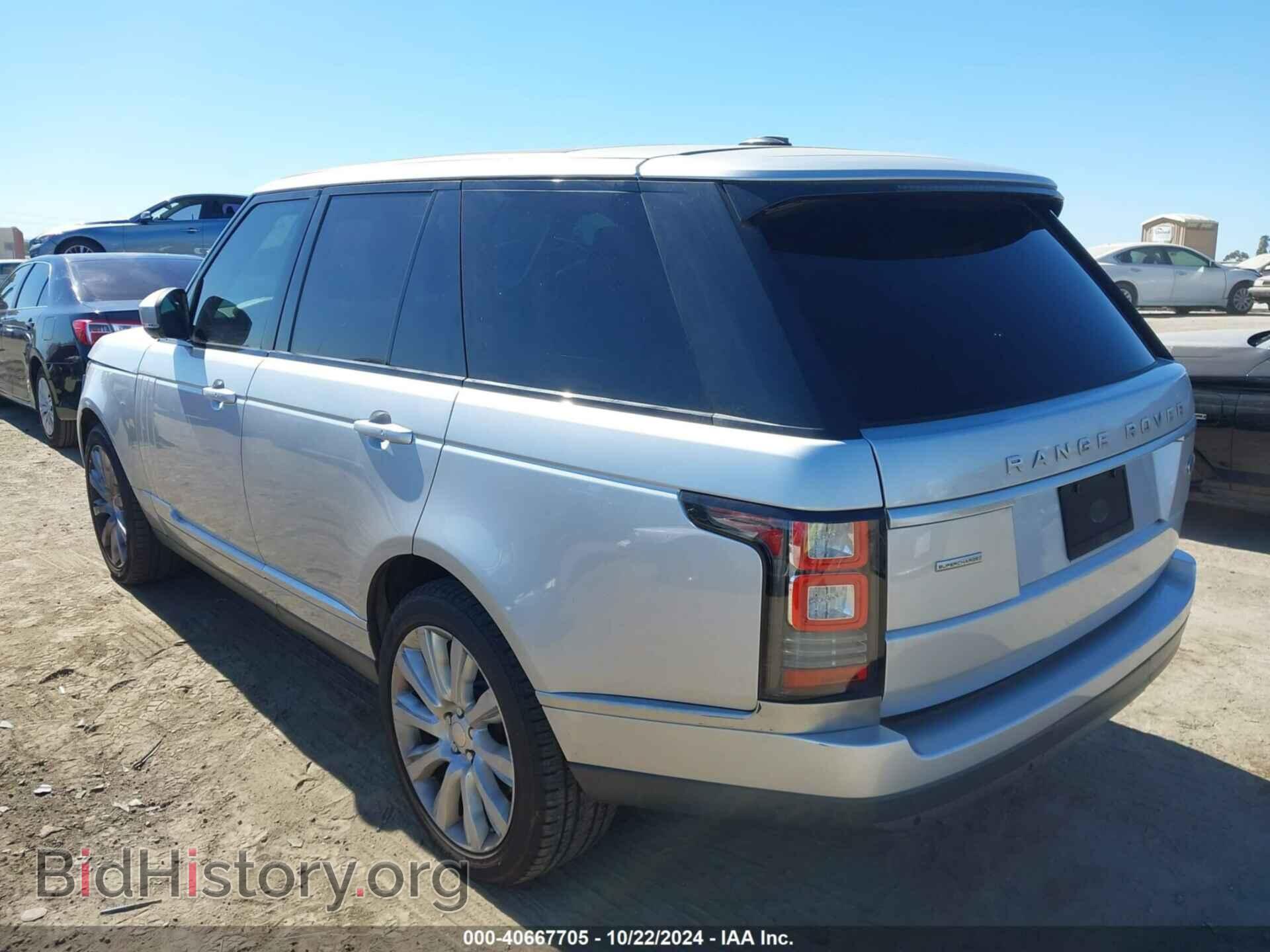 2015 LAND ROVER RANGE ROVER - VIN: SALGS2TFXFA204689 - Фото 3