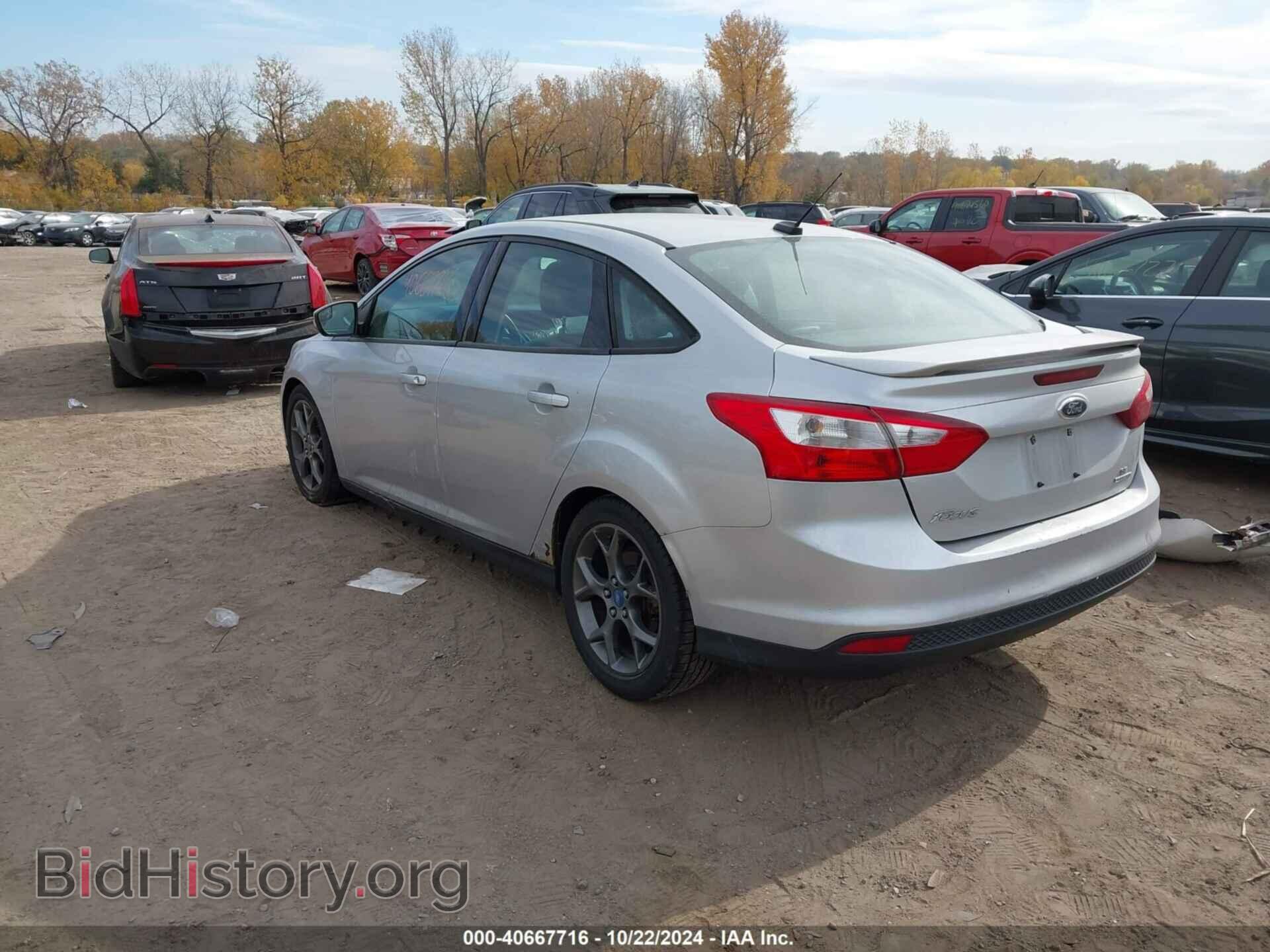 2014 FORD FOCUS - VIN: 1FADP3F25EL143089 - Фото 3