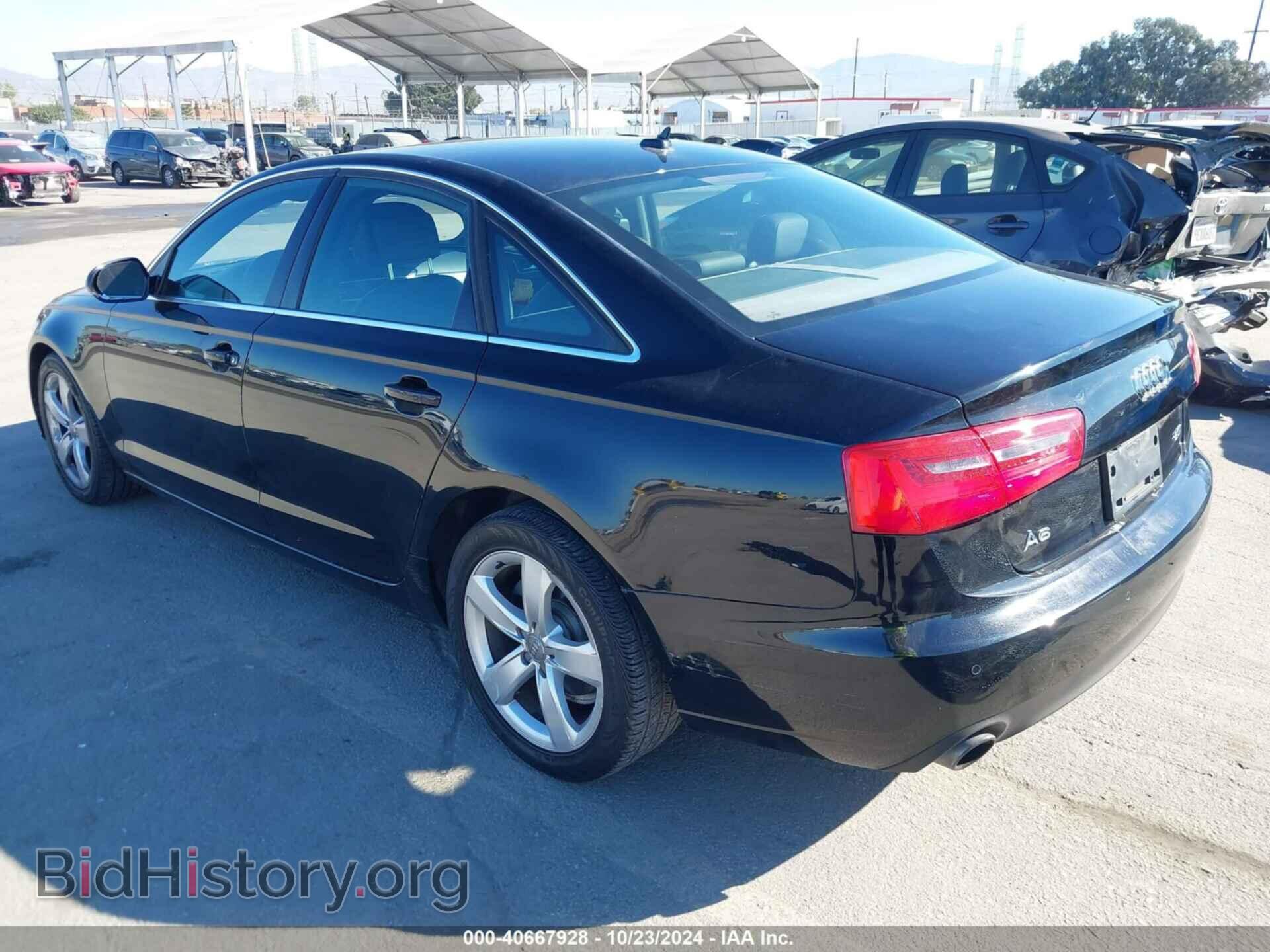 2012 AUDI A6 - VIN: WAUDFAFC4CN142976 - Фото 3