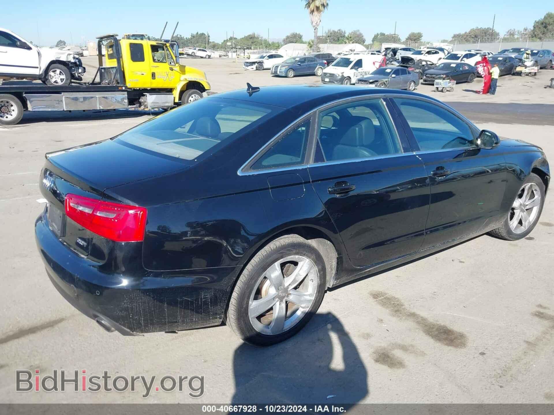 2012 AUDI A6 - VIN: WAUDFAFC4CN142976 - Фото 4