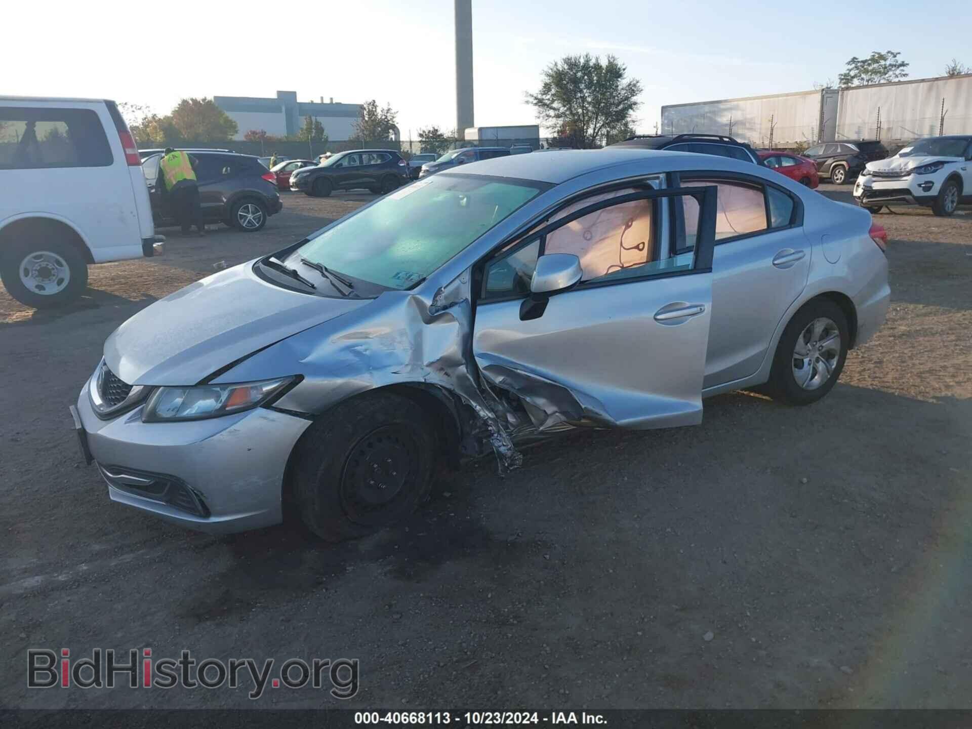 2013 HONDA CIVIC - VIN: 2HGFB2F5XDH566947 - Фото 2