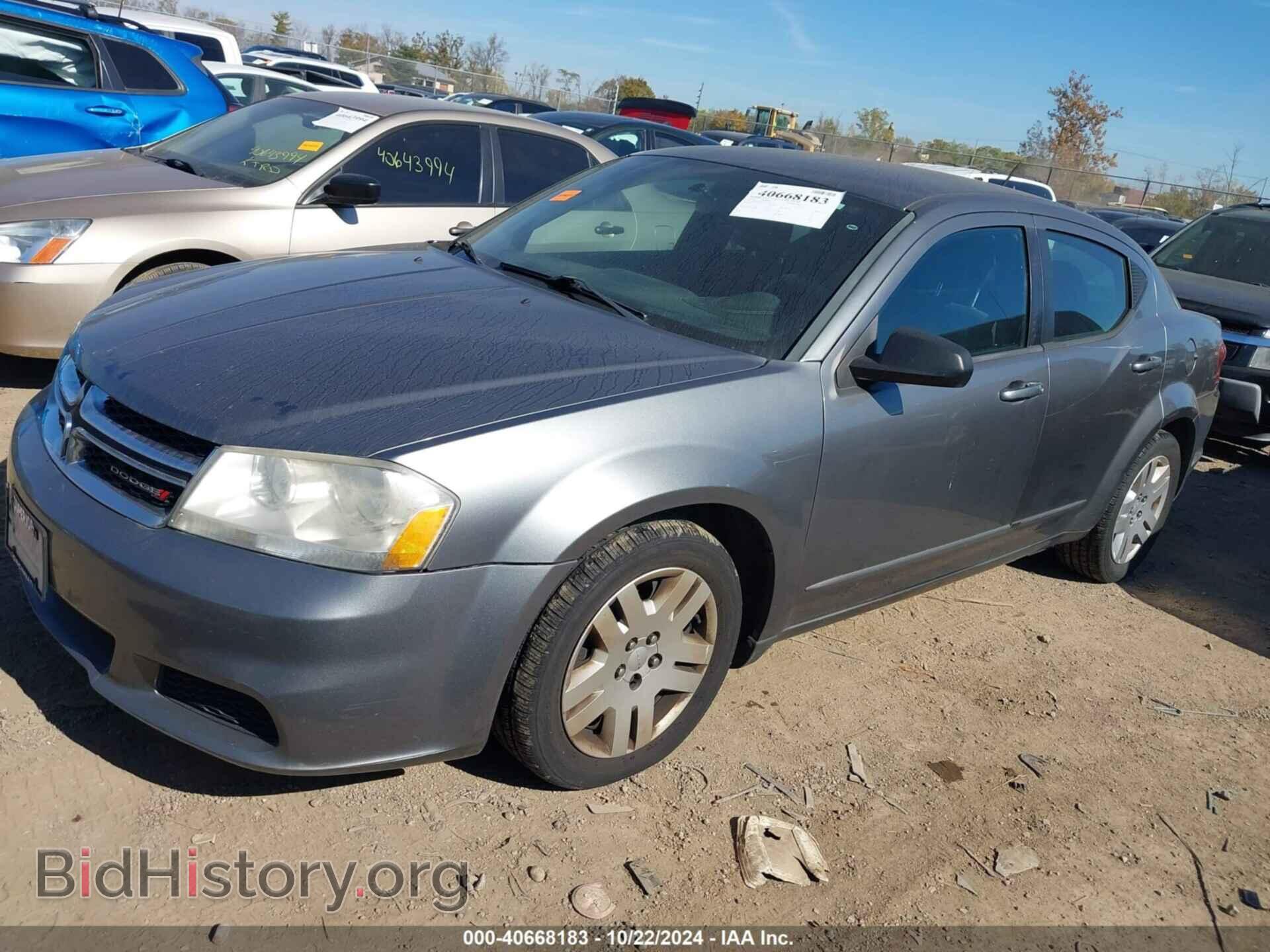 2012 DODGE AVENGER - VIN: 1C3CDZAB5CN323350 - Фото 2