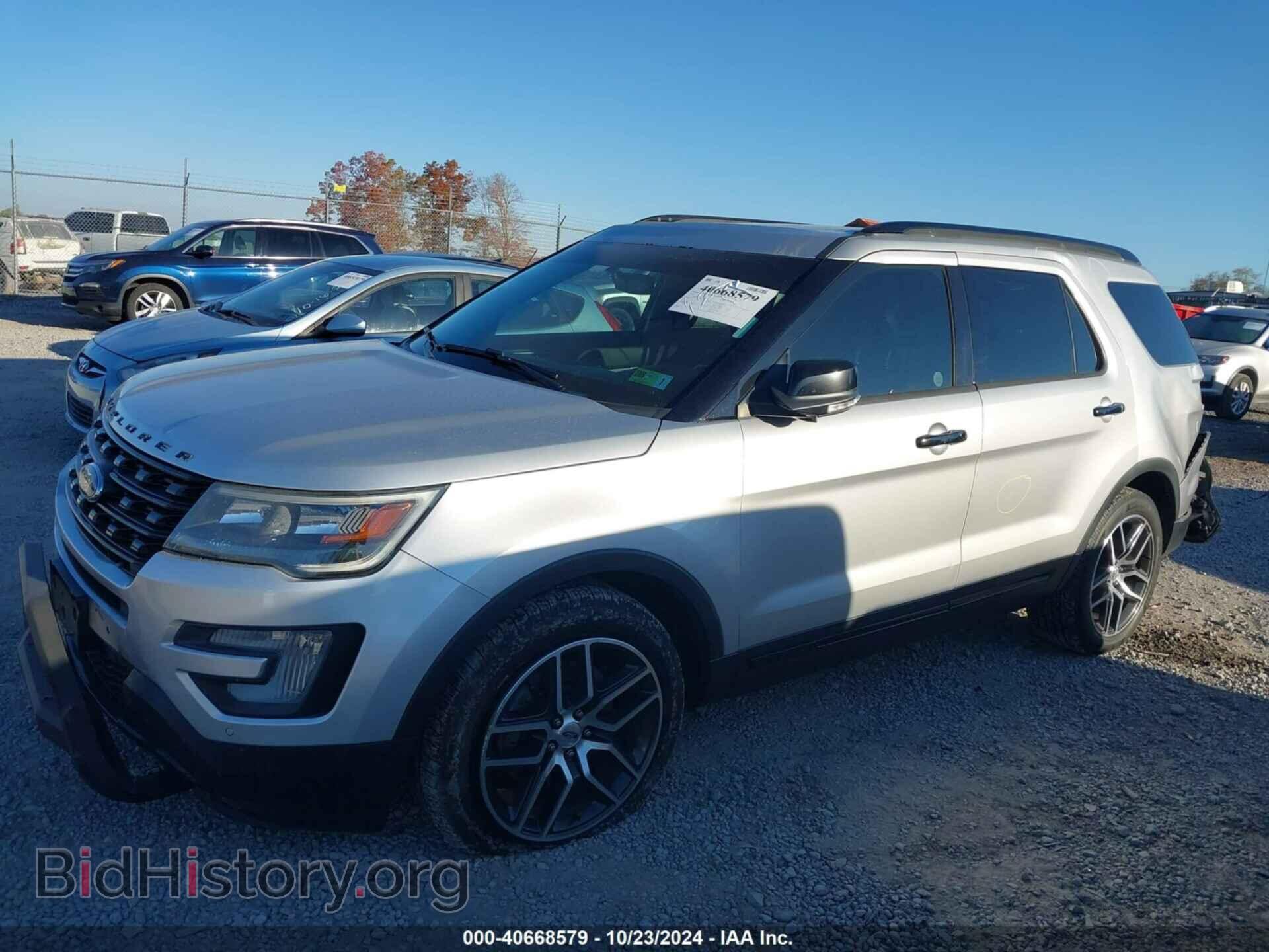 2016 FORD EXPLORER - VIN: 1FM5K8GT6GGC56400 - Фото 2