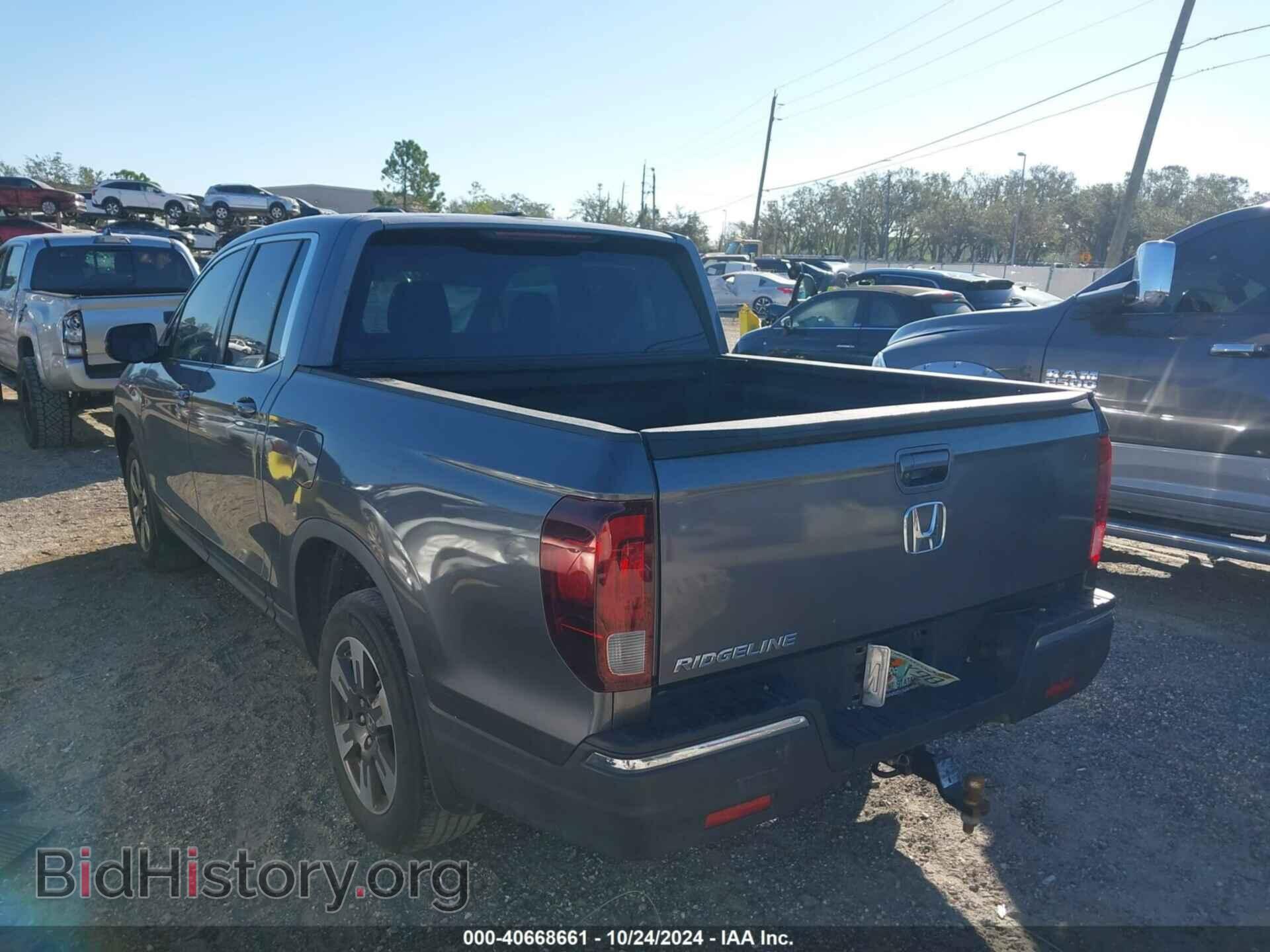 2017 HONDA RIDGELINE - VIN: 5FPYK3F6XHB034798 - Фото 3