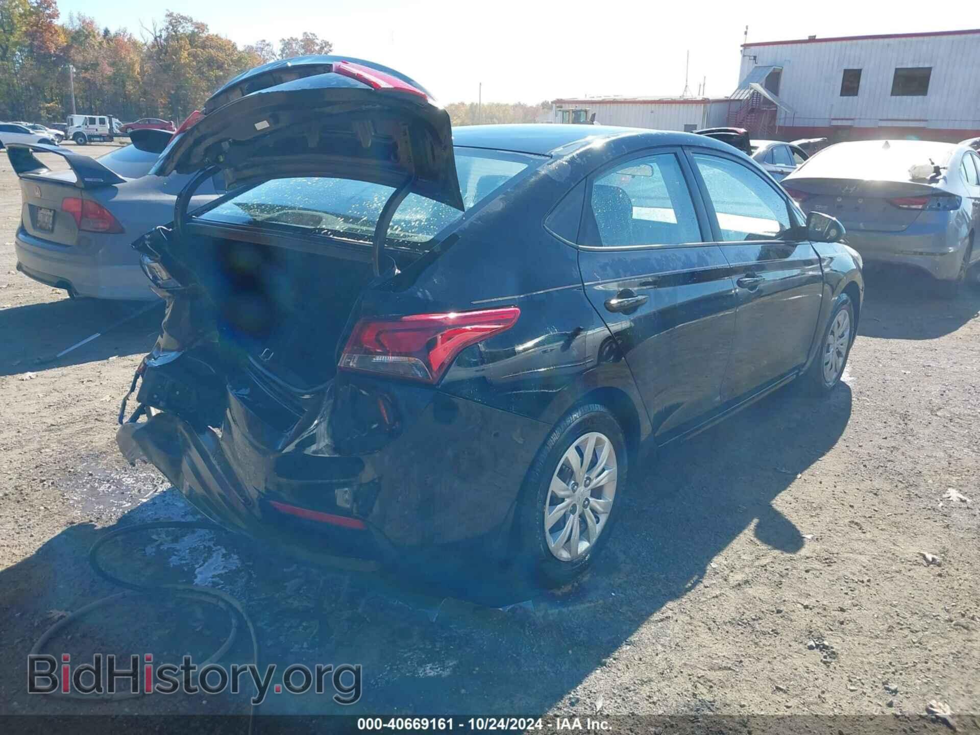 2018 HYUNDAI ACCENT - VIN: 3KPC24A38JE025678 - Фото 4