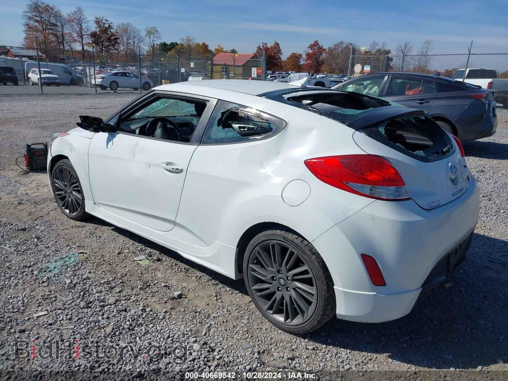2013 HYUNDAI VELOSTER - VIN: KMHTC6AD7DU156328 - Фото 3