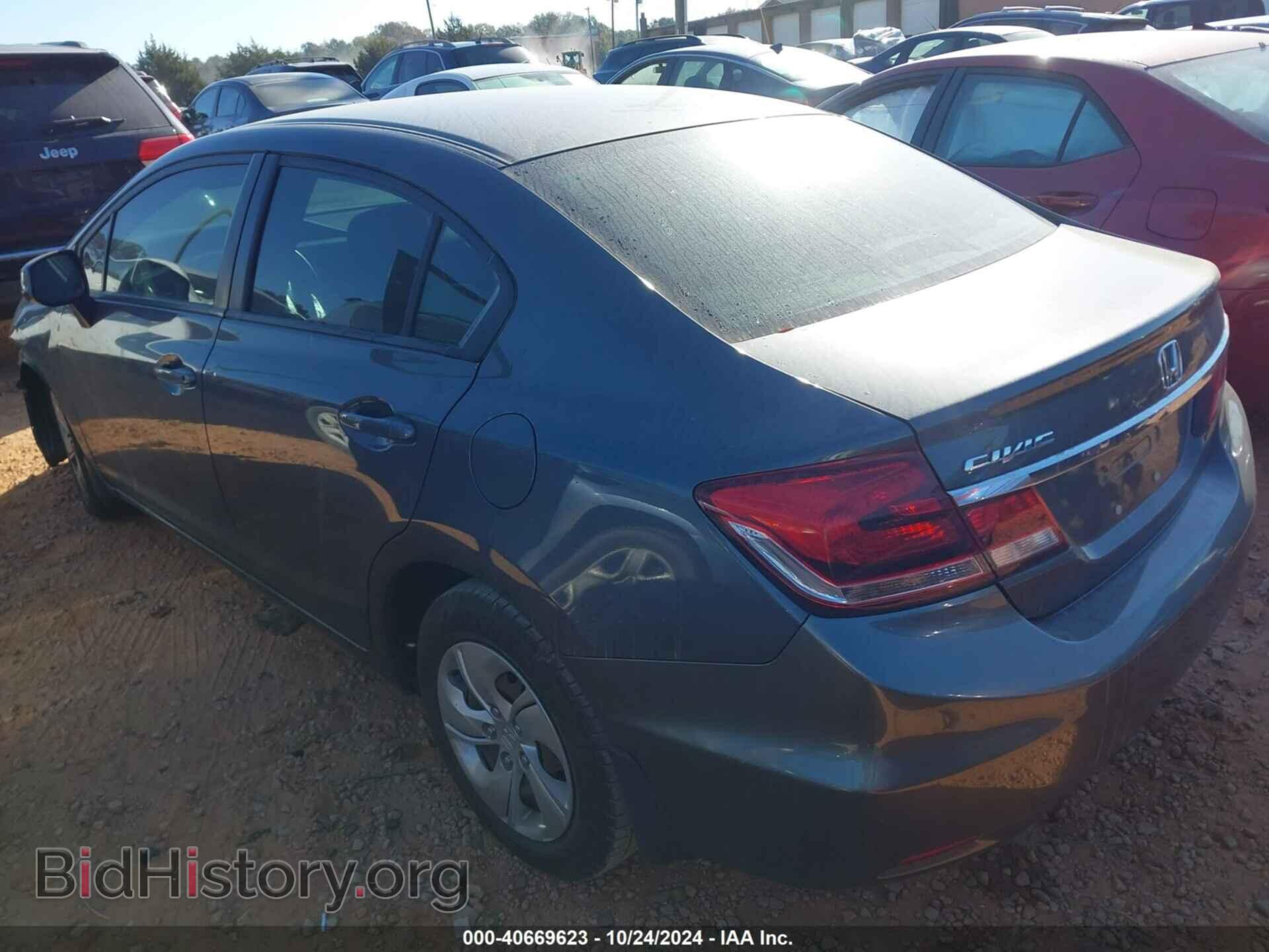 2013 HONDA CIVIC - VIN: 2HGFB2F55DH567357 - Фото 3