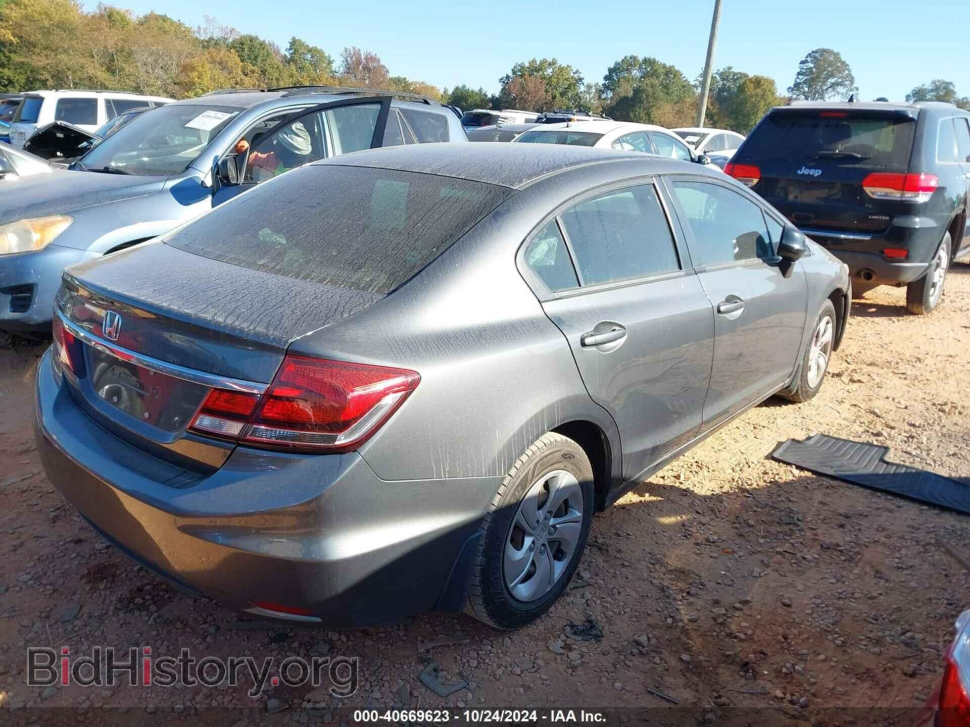 2013 HONDA CIVIC - VIN: 2HGFB2F55DH567357 - Фото 4