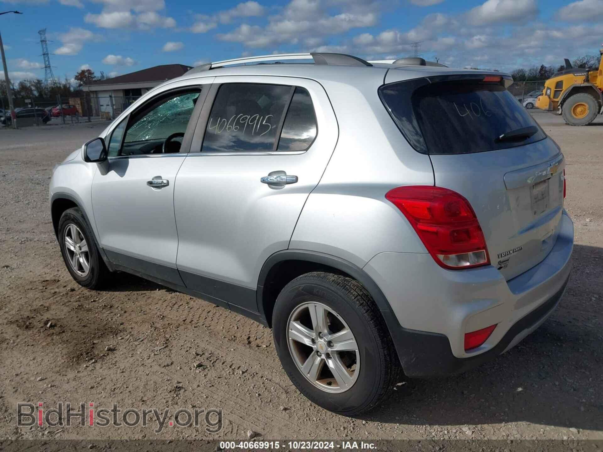2019 CHEVROLET TRAX - VIN: KL7CJPSB5KB844346 - Фото 3