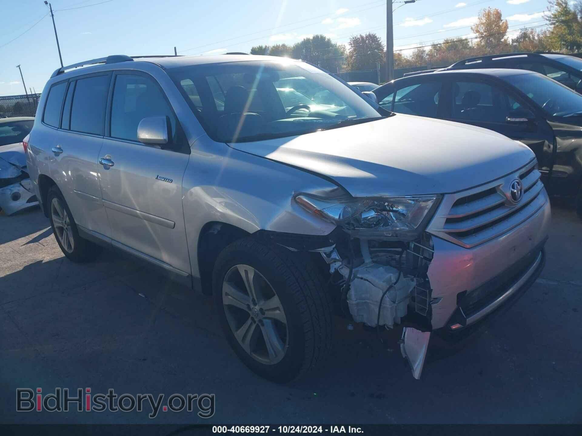 Photo 5TDDK3EH1DS235666 - TOYOTA HIGHLANDER 2013