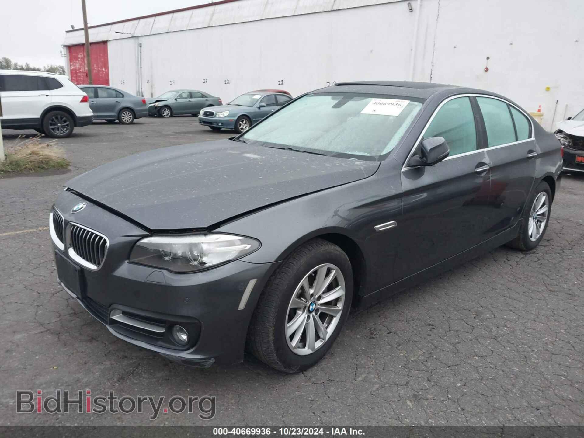 2015 BMW 528I - VIN: WBA5A7C56FG143065 - Фото 2