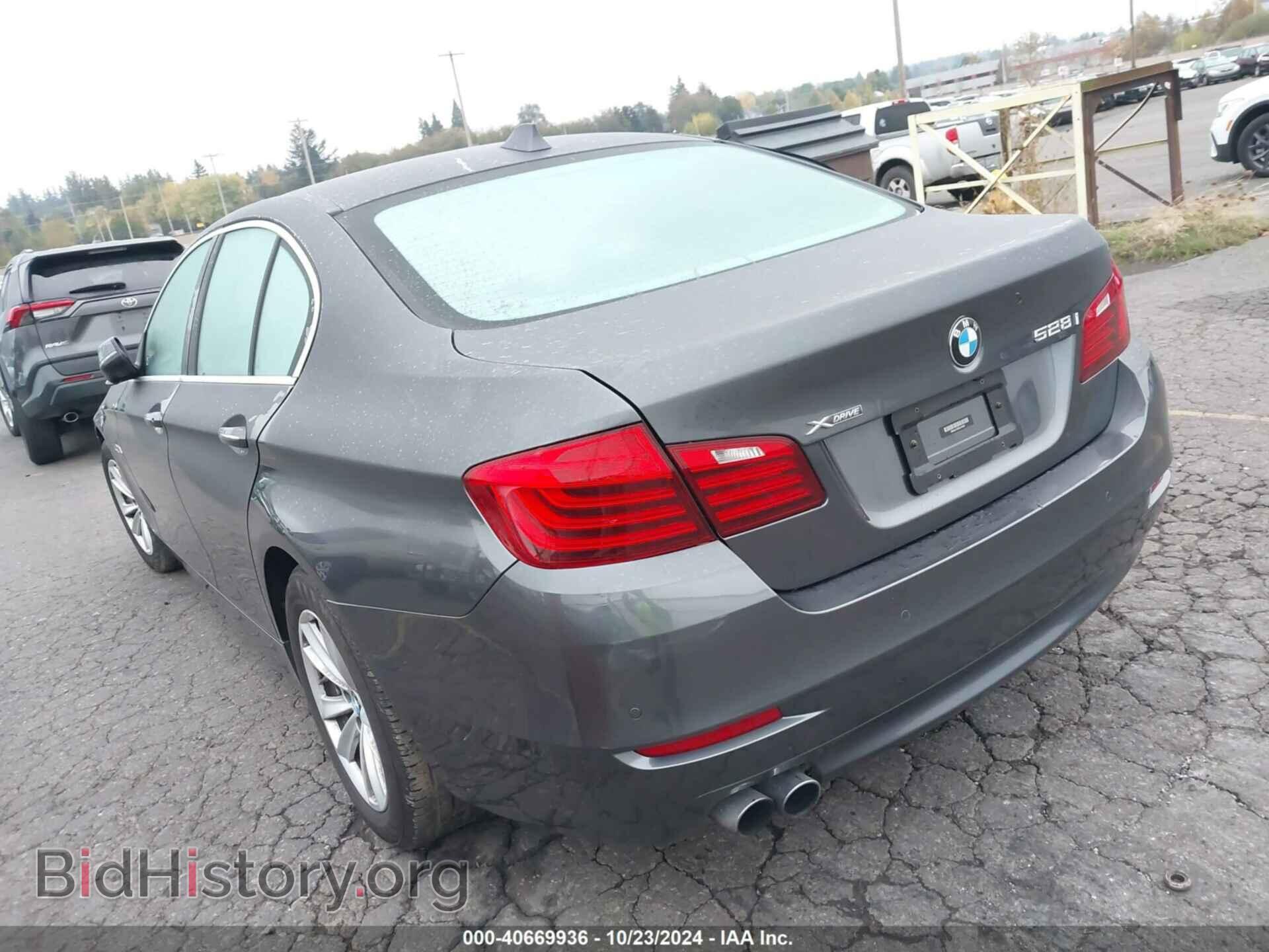 2015 BMW 528I - VIN: WBA5A7C56FG143065 - Фото 3