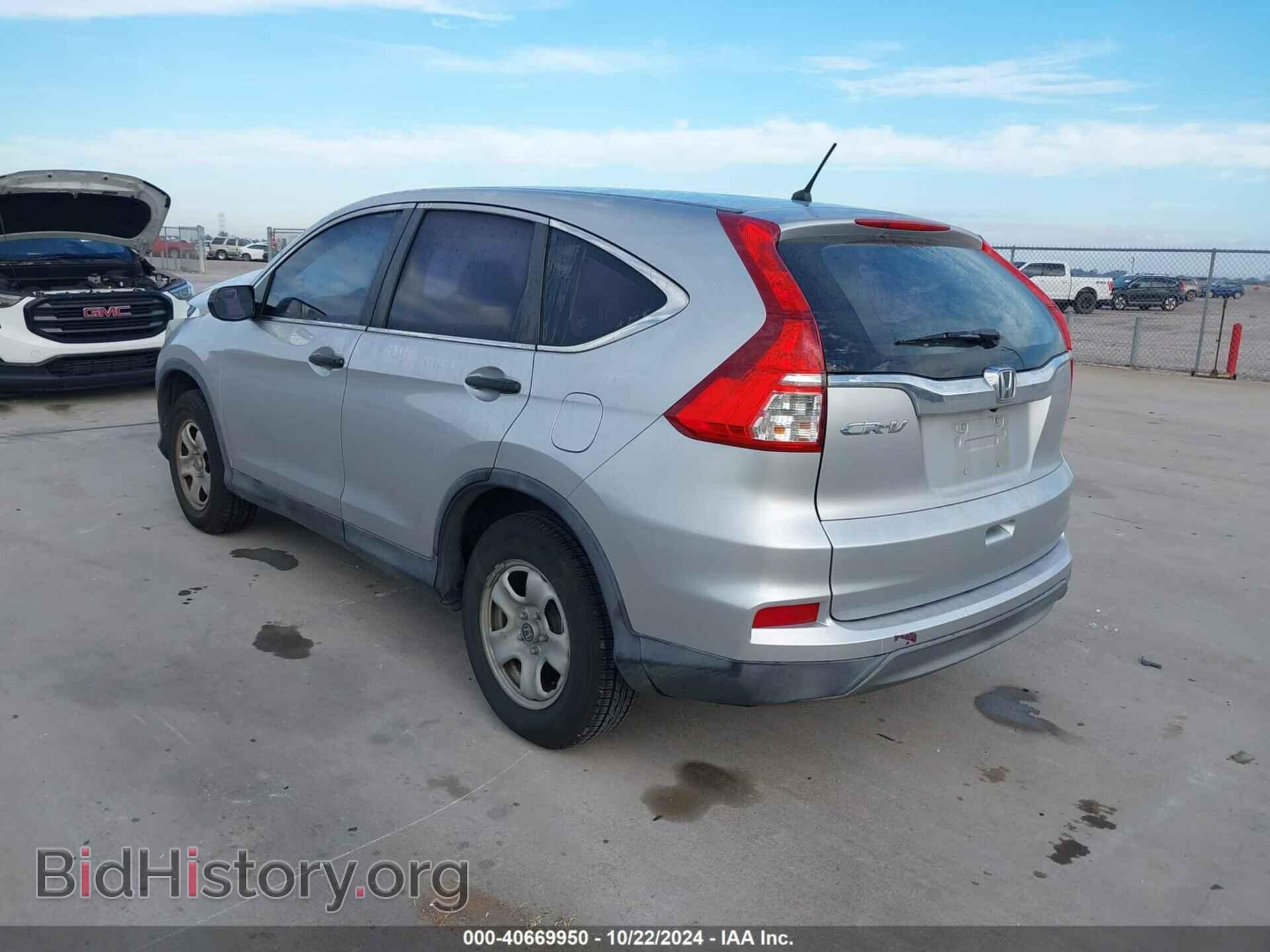 2015 HONDA CR-V - VIN: 2HKRM3H36FH530304 - Фото 3