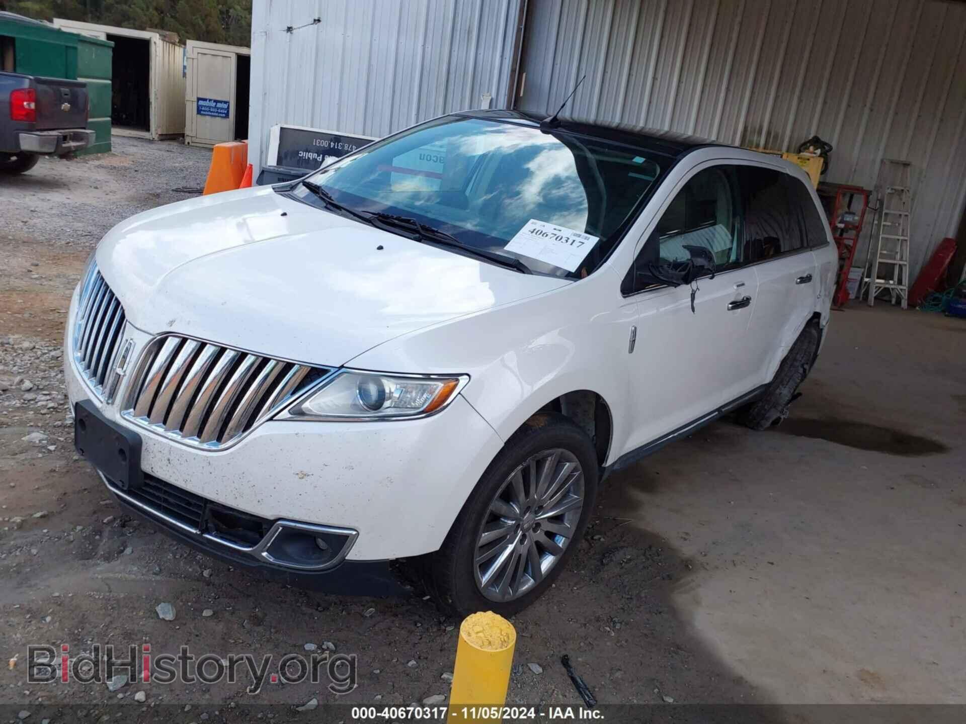 2012 LINCOLN MKX - VIN: 2LMDJ6JK7CBL14393 - Фото 2
