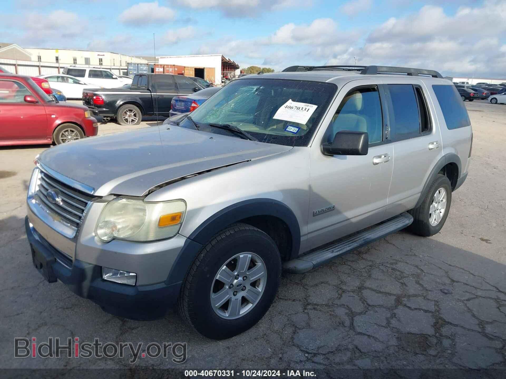 2007 FORD EXPLORER - VIN: 1FMEU63E37UB40515 - Фото 2