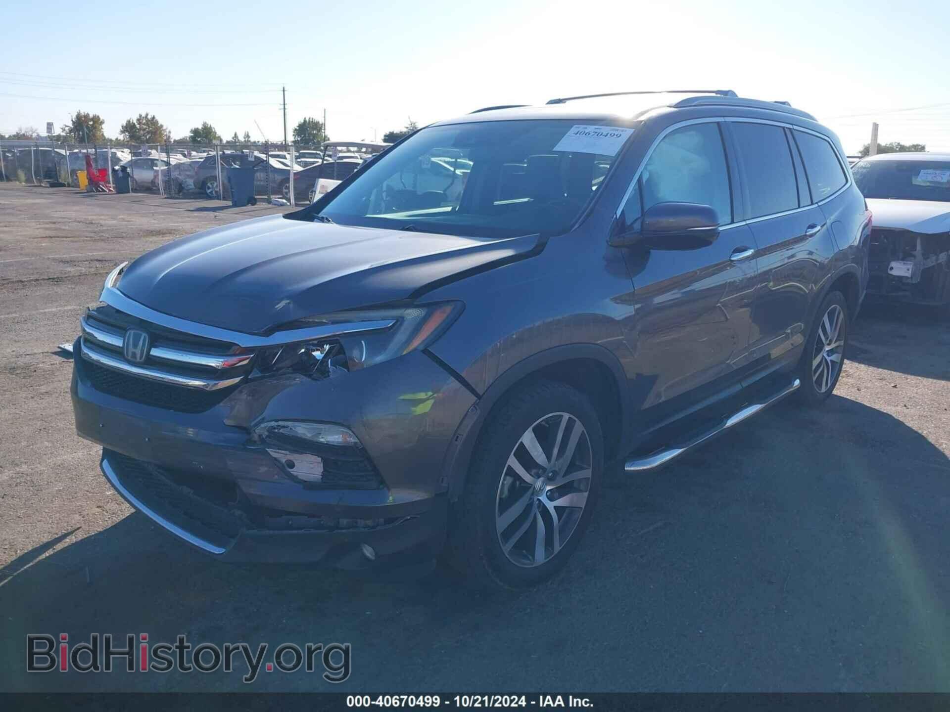 2018 HONDA PILOT - VIN: 5FNYF6H92JB033866 - Фото 2