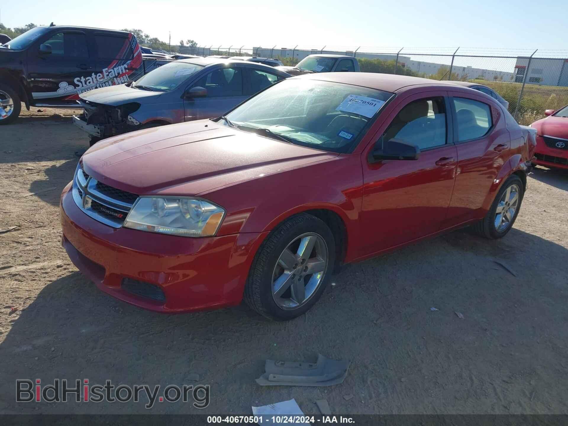 2013 DODGE AVENGER - VIN: 1C3CDZABXDN675714 - Фото 2