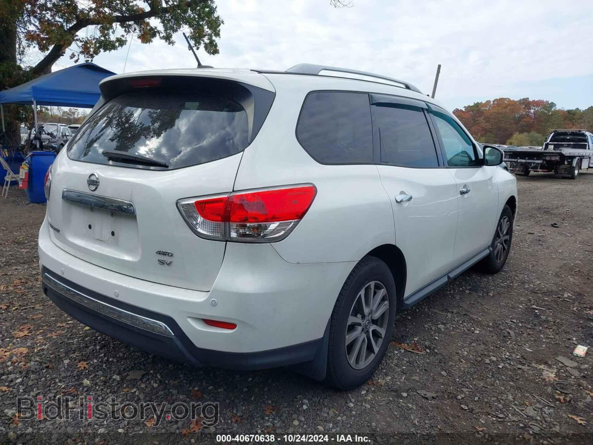 2014 NISSAN PATHFINDER - VIN: 5N1AR2MM2EC711848 - Фото 4