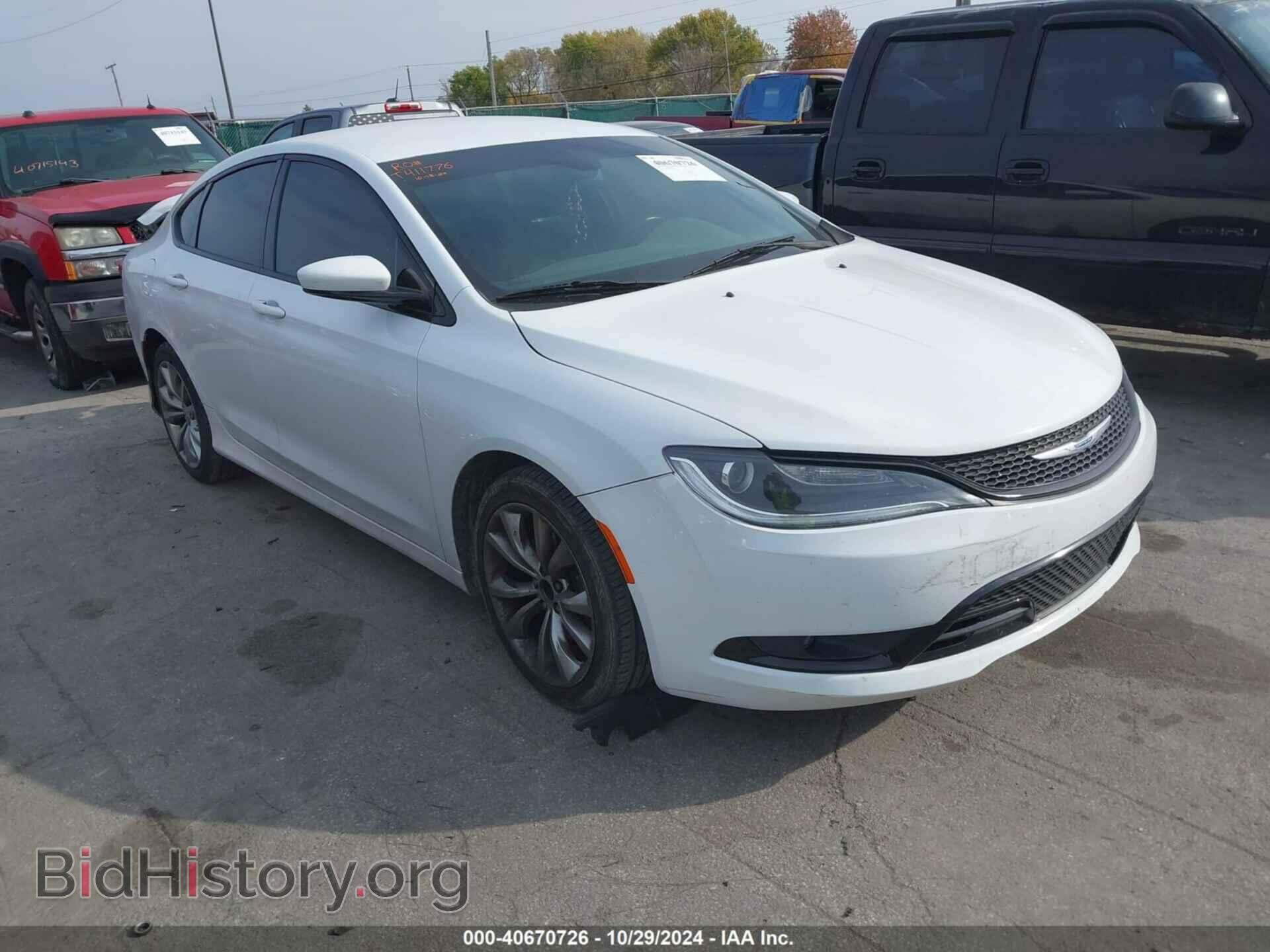 Фотография 1C3CCCBB4GN128425 - CHRYSLER 200 2016