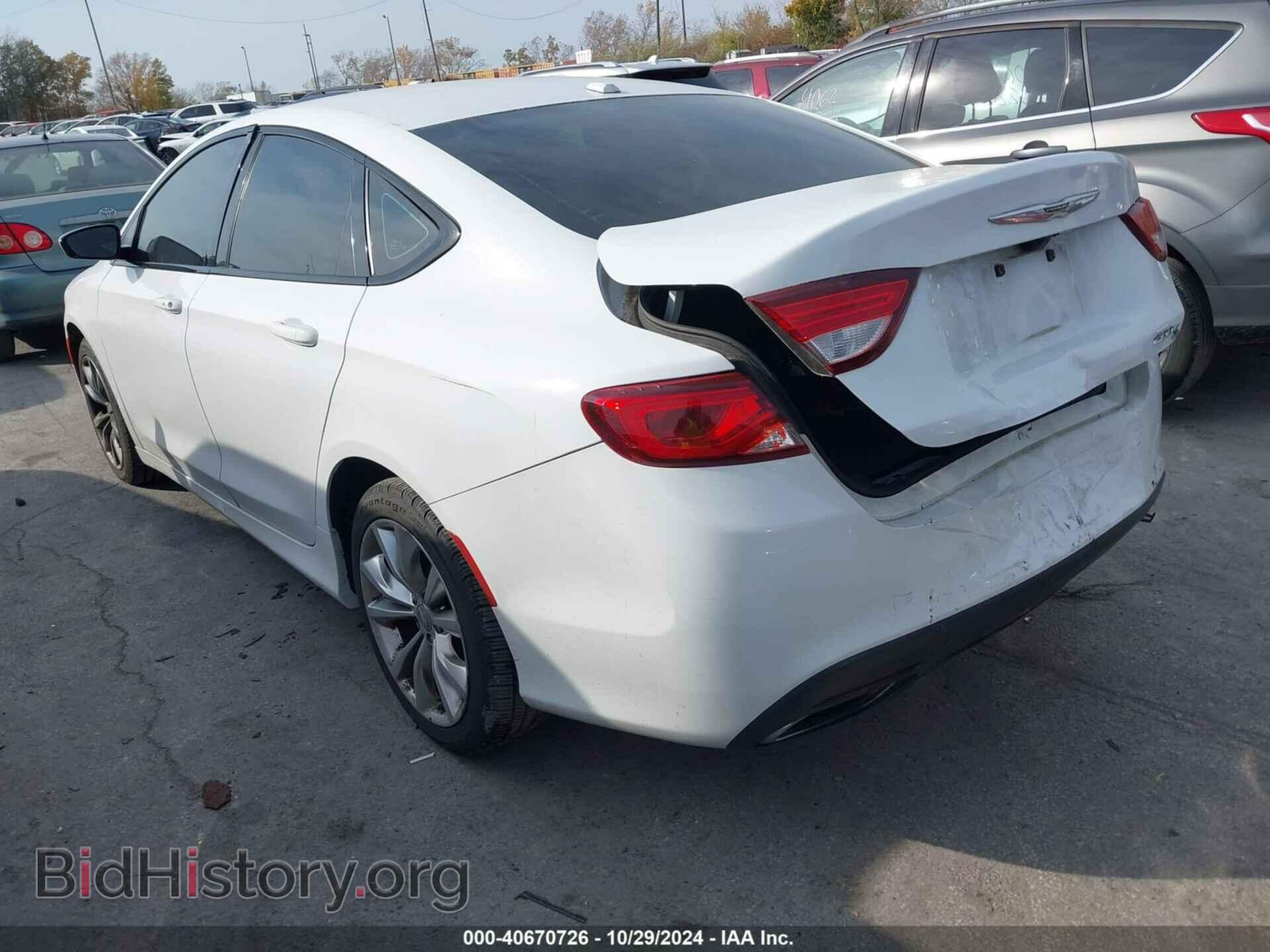 2016 CHRYSLER 200 - VIN: 1C3CCCBB4GN128425 - Фото 3