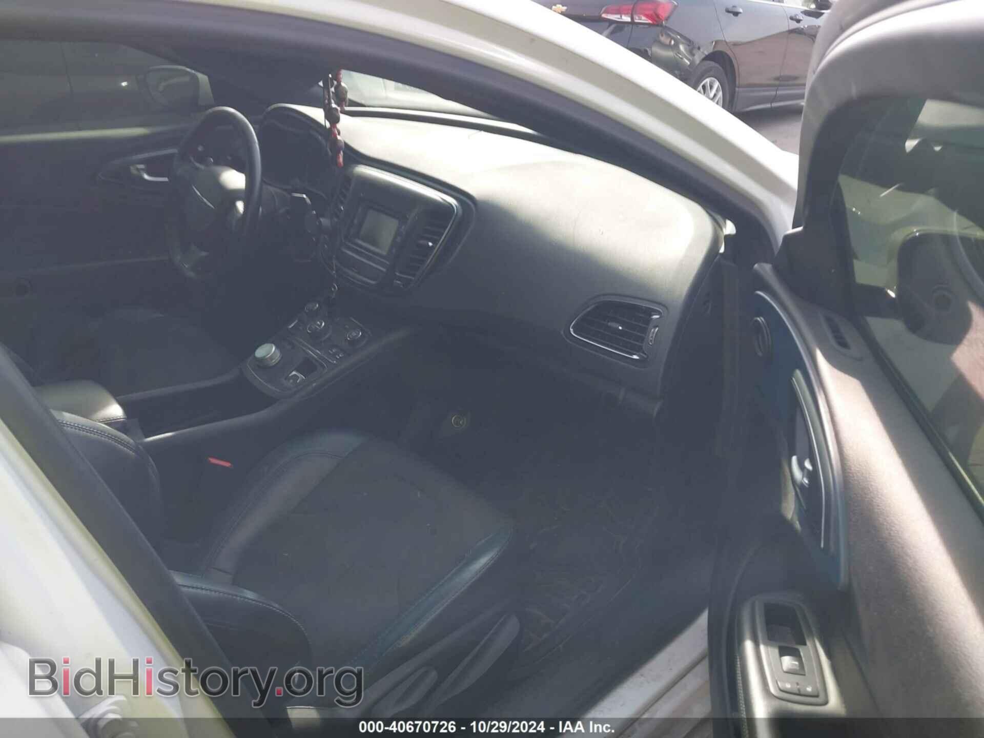 2016 CHRYSLER 200 - VIN: 1C3CCCBB4GN128425 - Фото 5