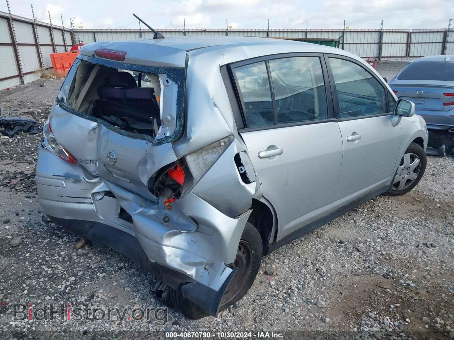 2007 NISSAN VERSA - VIN: 3N1BC13EX7L454723 - Фото 4