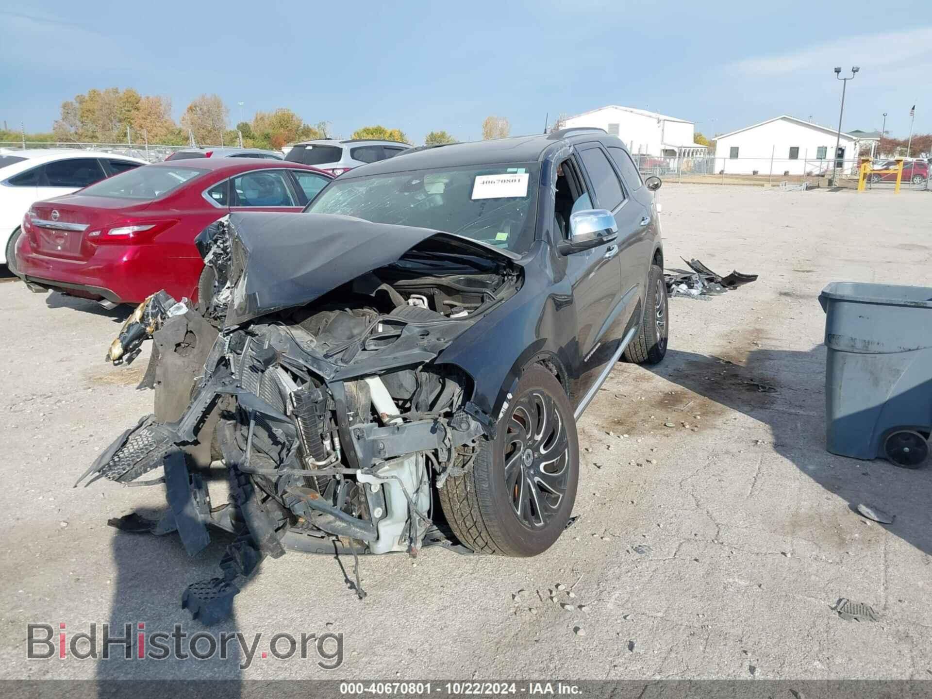 2013 DODGE DURANGO - VIN: 1C4SDJETXDC603998 - Фото 2