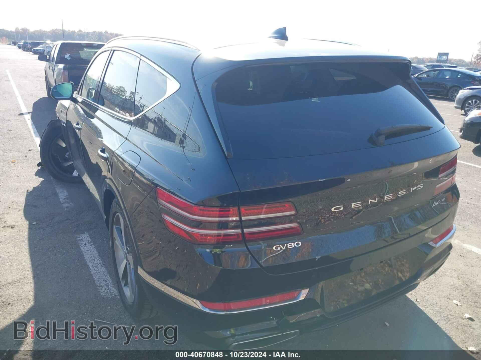 2022 GENESIS GV80 - VIN: KMUHCESC8NU079302 - Photo 3