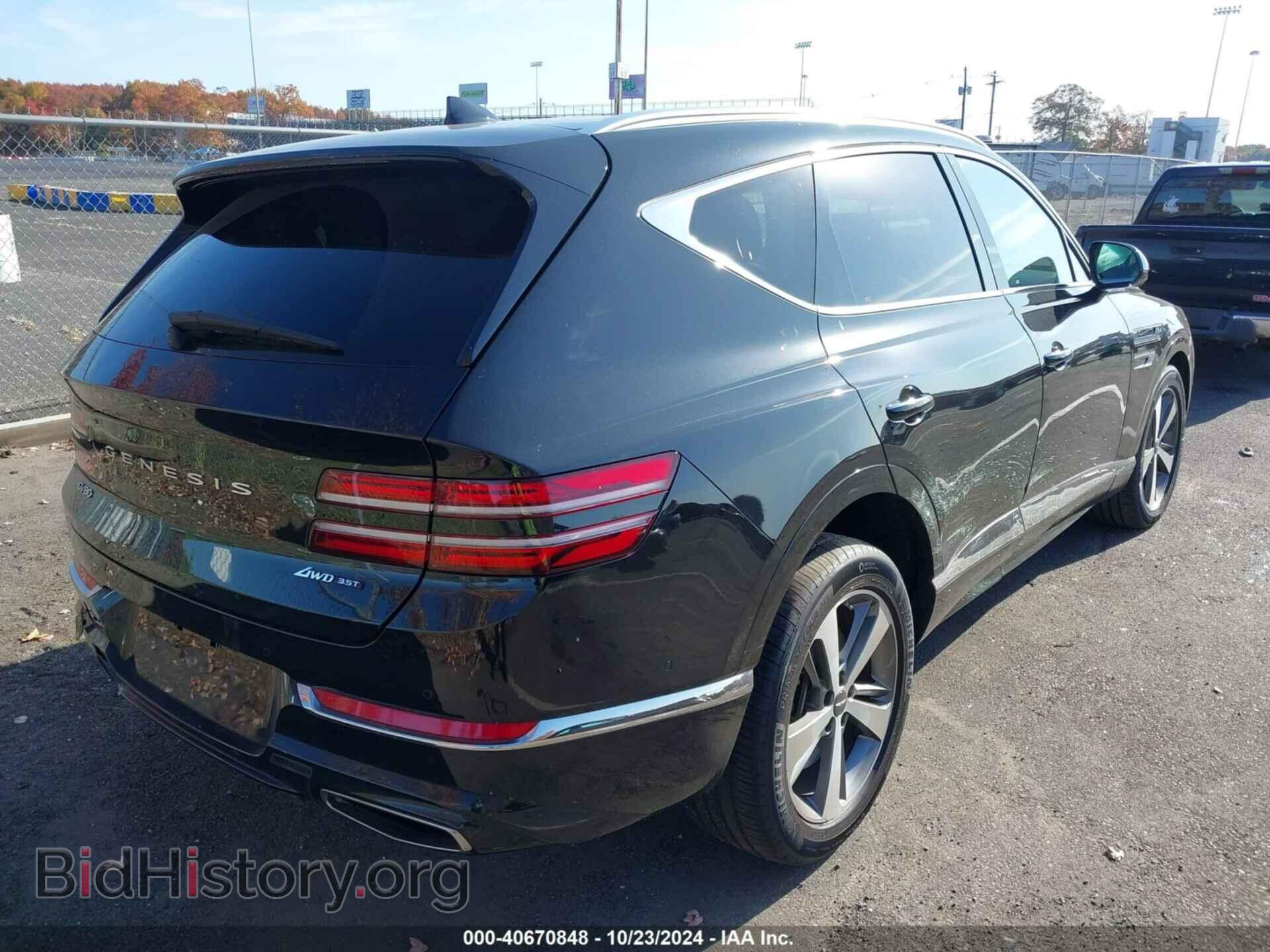 2022 GENESIS GV80 - VIN: KMUHCESC8NU079302 - Photo 4