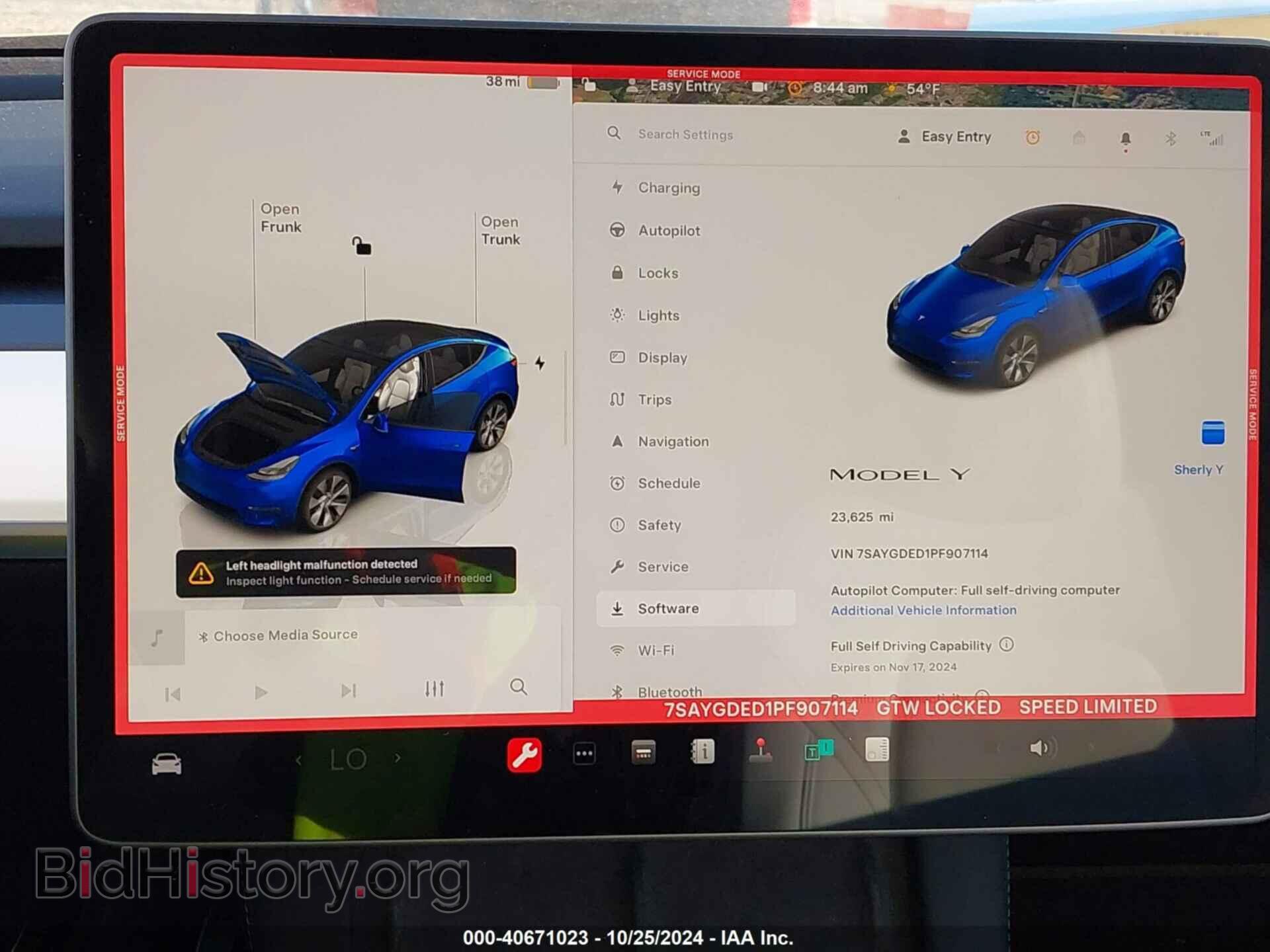 2023 TESLA MODEL Y - VIN: 7SAYGDED1PF907114 - Фото 7
