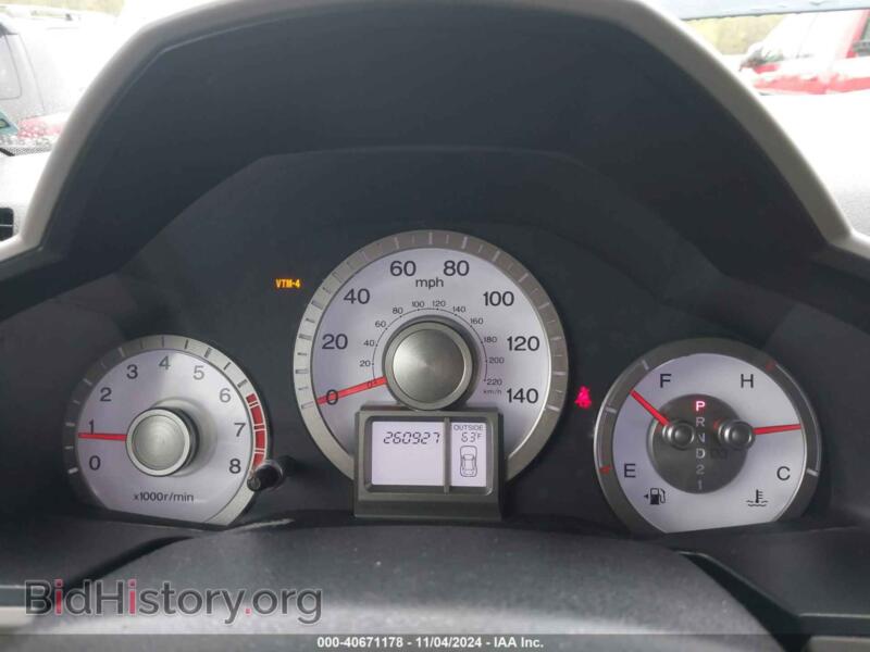 2009 Honda PILOT (VIN 5FNYF48519B036660) — photo 7 of 16