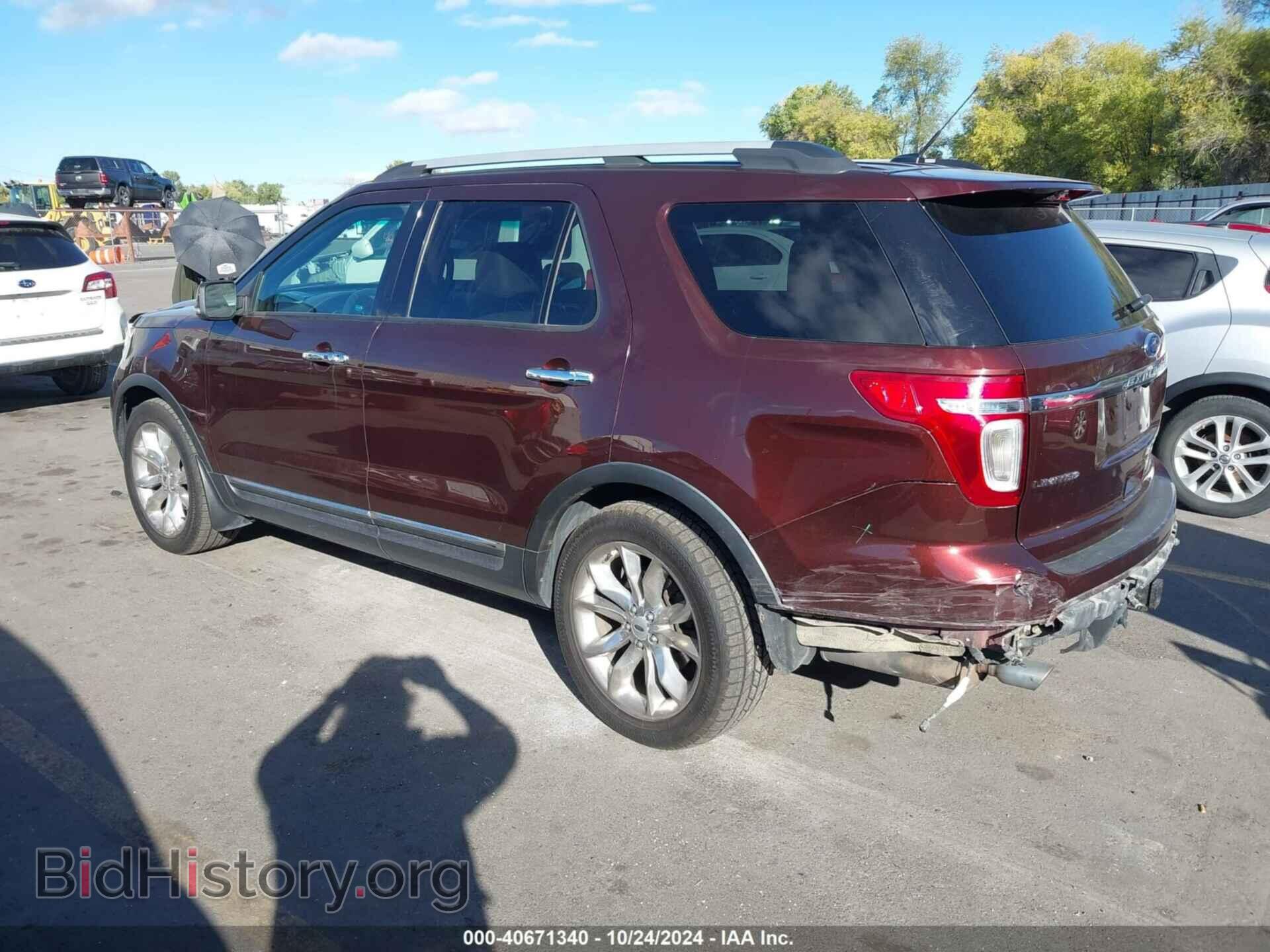 2012 FORD EXPLORER - VIN: 1FMHK8F84CGA42140 - Фото 3