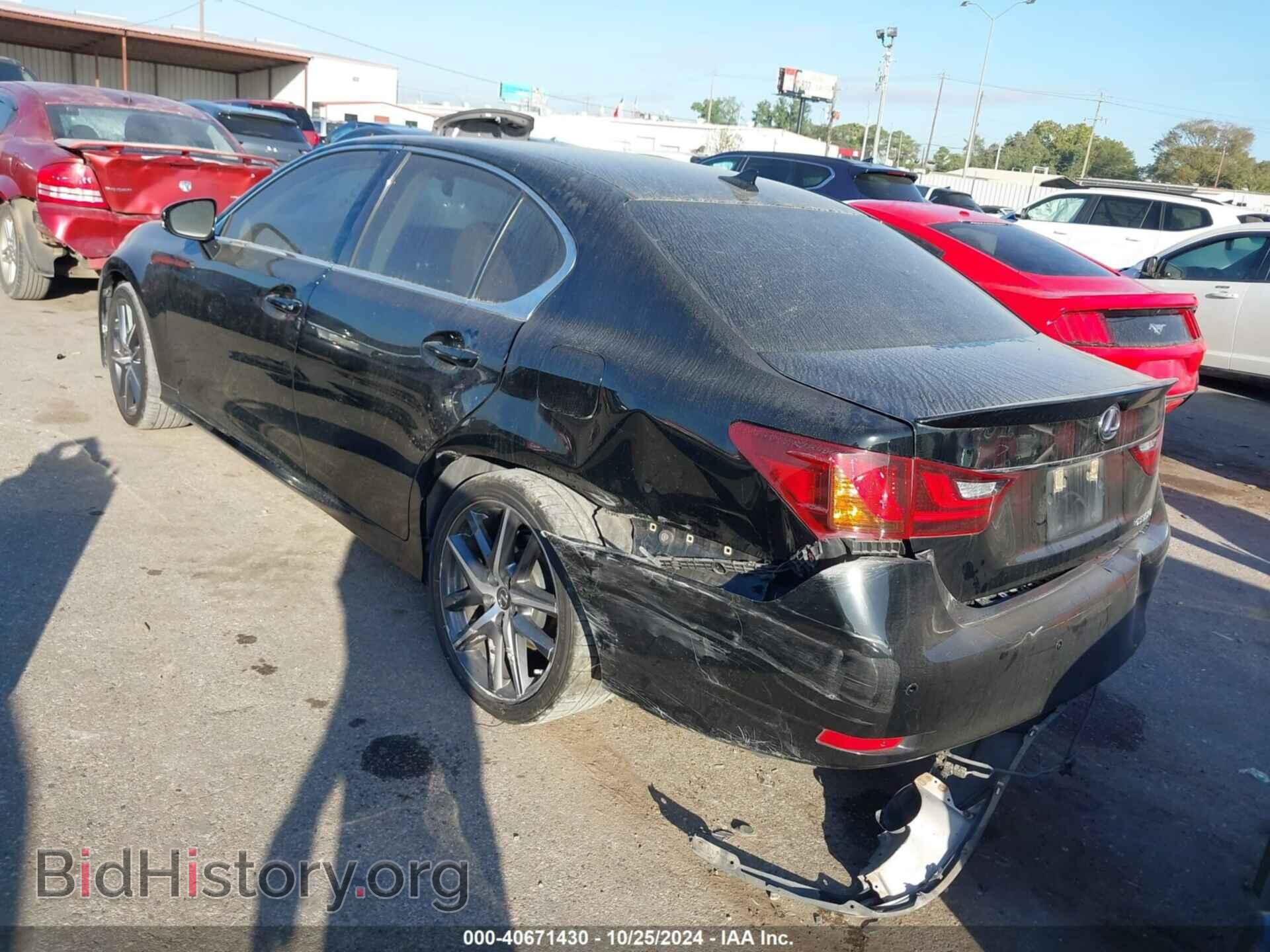 2013 LEXUS GS 350 - VIN: JTHBE1BL7D5008403 - Фото 3