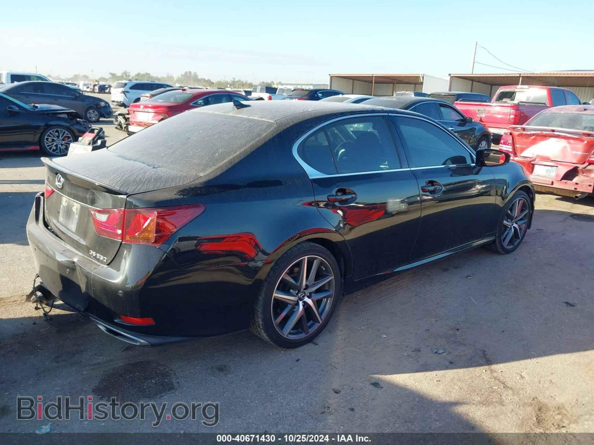 2013 LEXUS GS 350 - VIN: JTHBE1BL7D5008403 - Фото 4