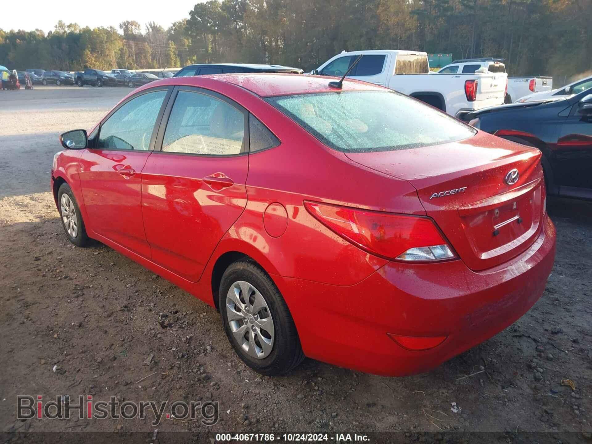 2017 HYUNDAI ACCENT - VIN: KMHCT4AE3HU266151 - Фото 3