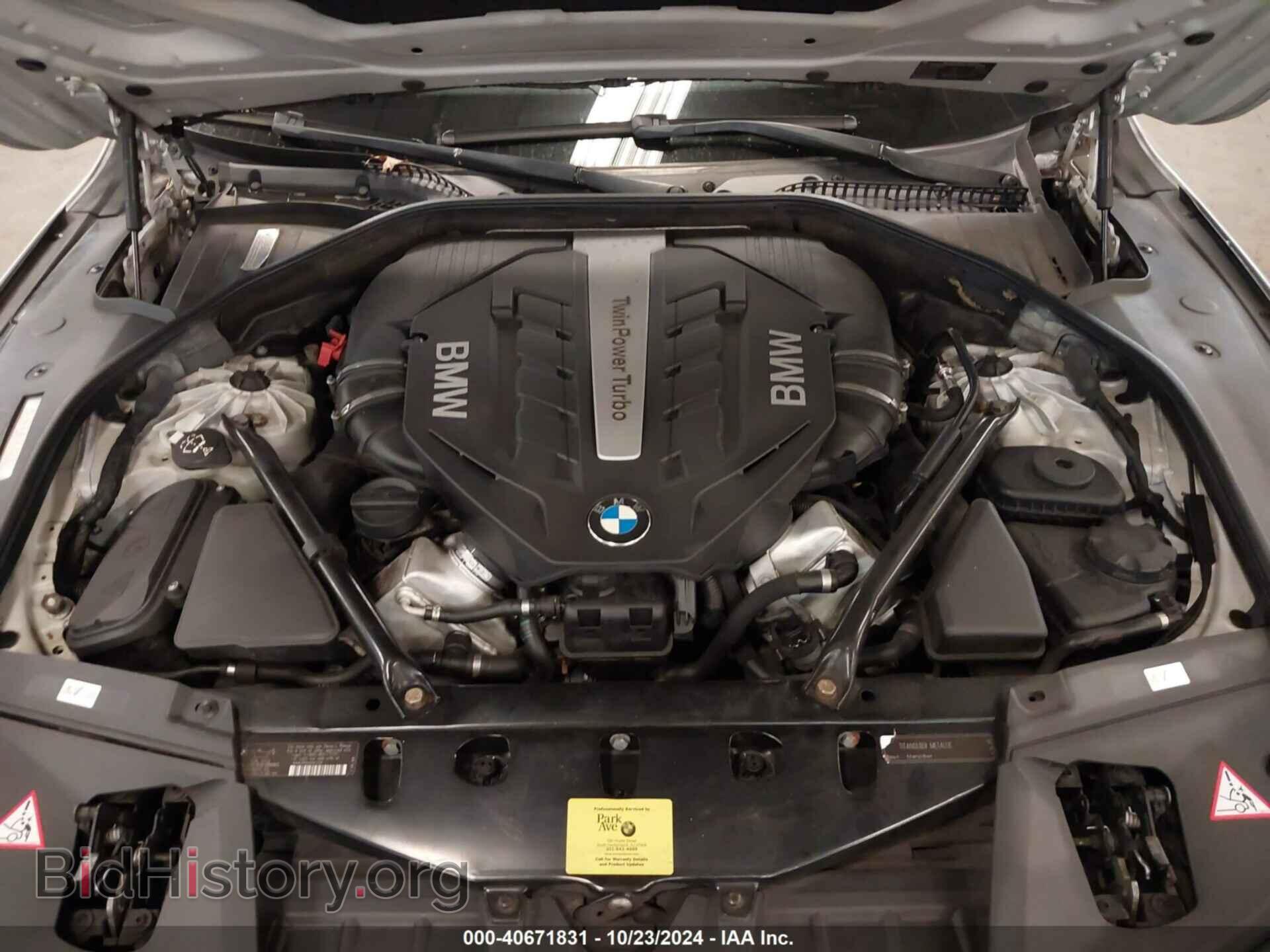 2012 BMW 750LI - VIN: WBAKC8C52CC434751 - Фото 10