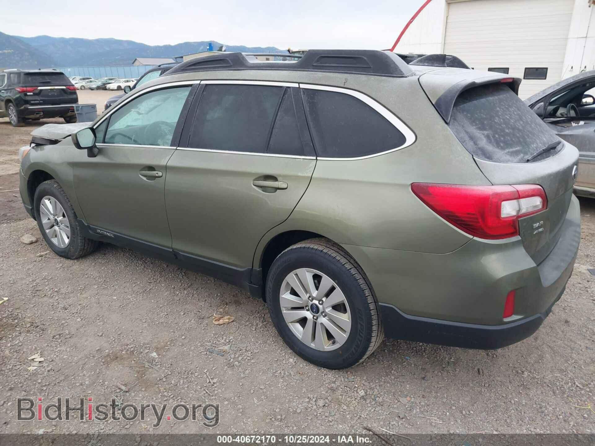 2016 SUBARU OUTBACK - VIN: 4S4BSACC2G3359983 - Фото 3