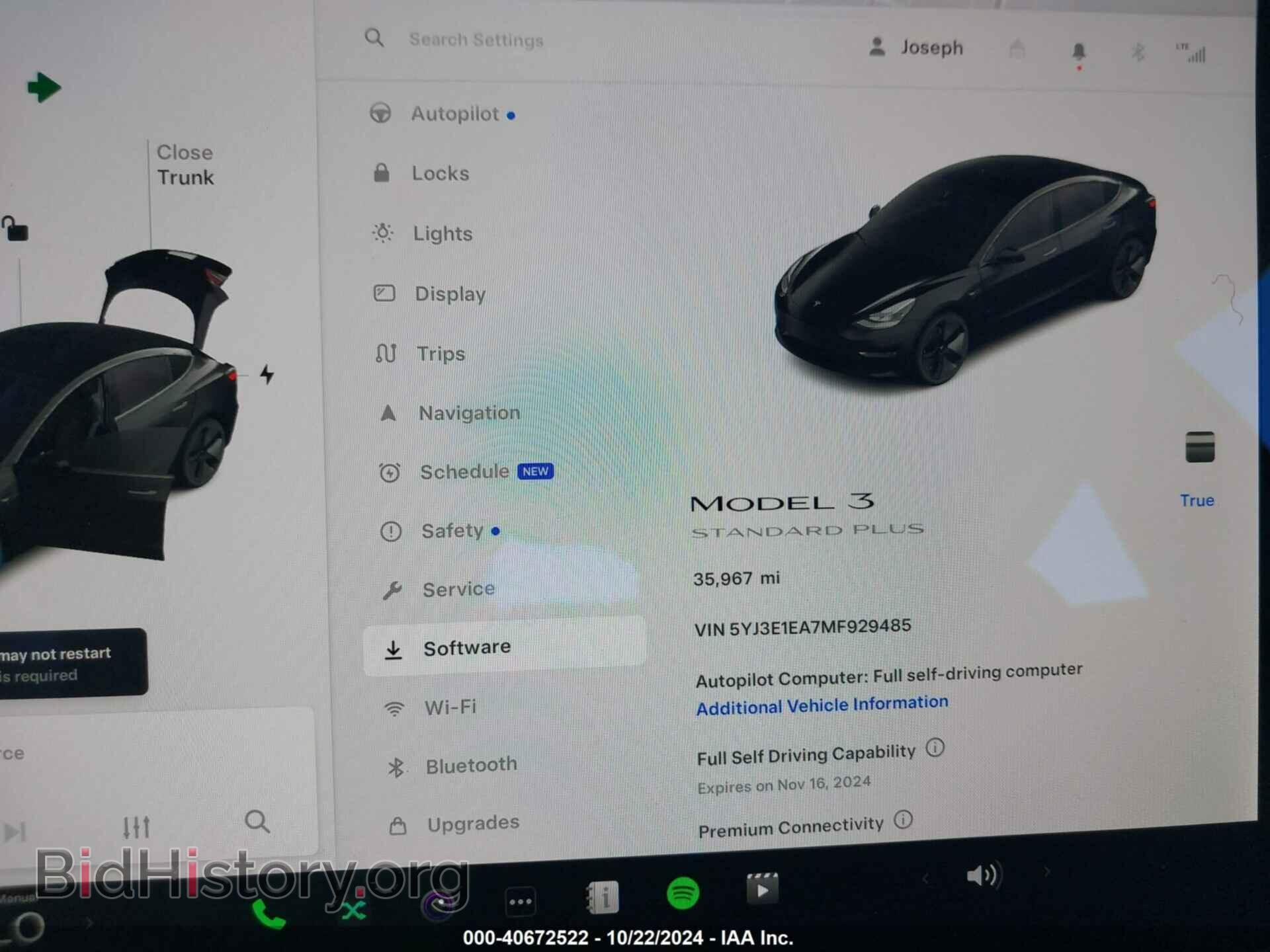 2021 TESLA MODEL 3 - VIN: 5YJ3E1EA7MF929485 - Фото 7